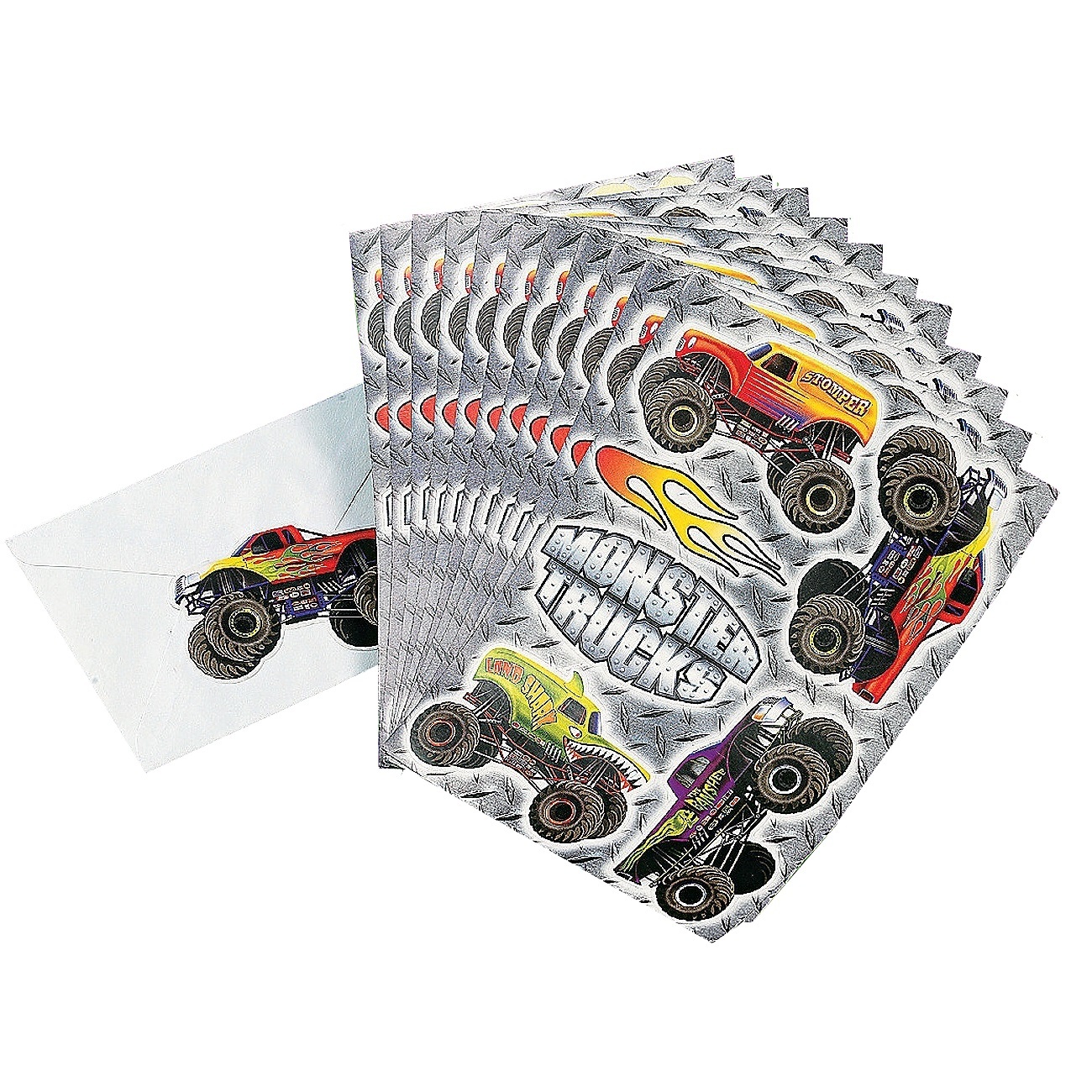 Monster Truck Stickers (12 Sheets)