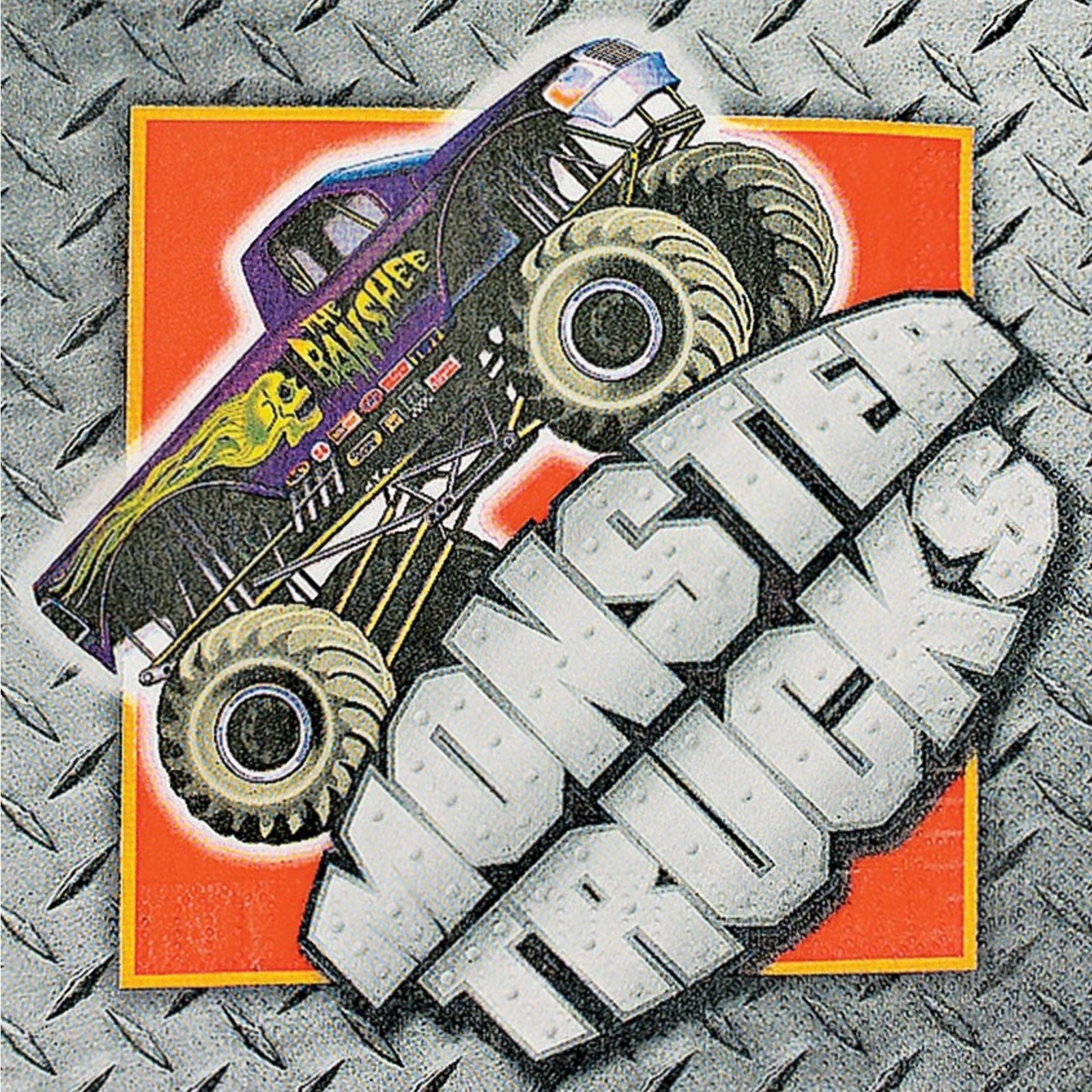 Monster Trucks Large Napkins / Serviettes (Pack of 16)