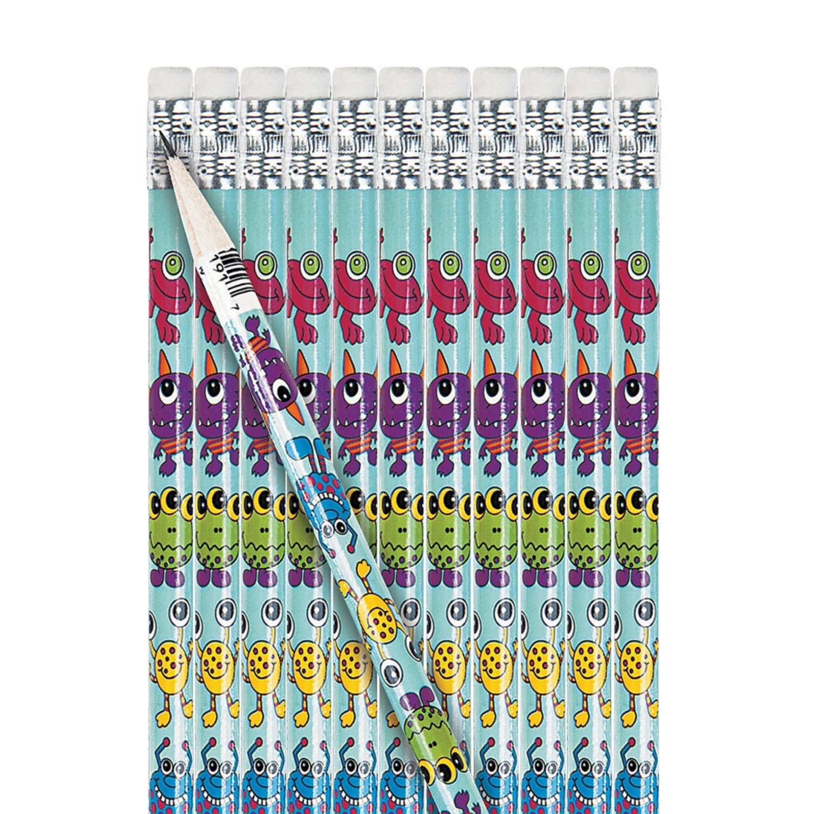 Monster Pencils (Pack of 24)