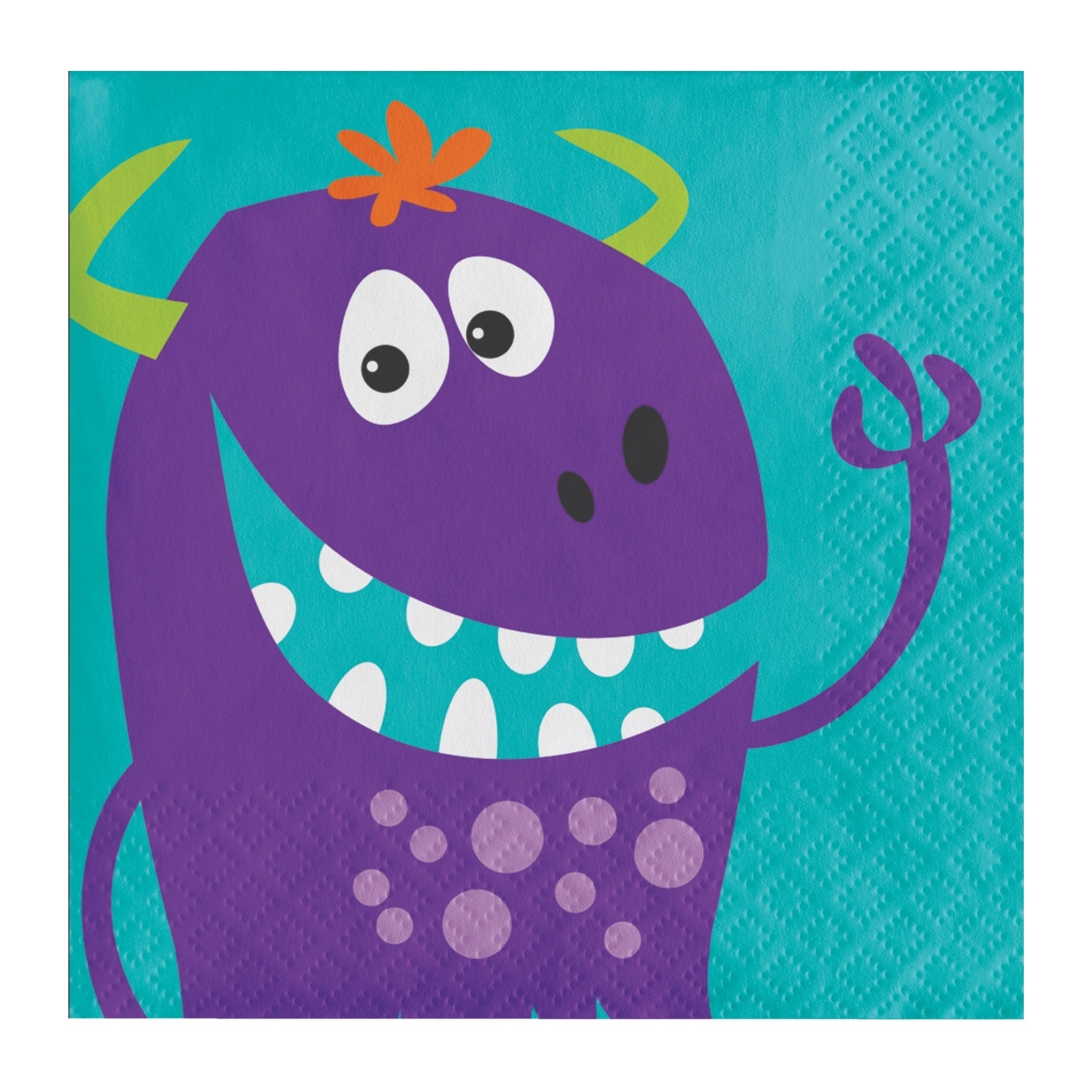Fun Monsters Small Napkins / Serviettes (Pack of 16)