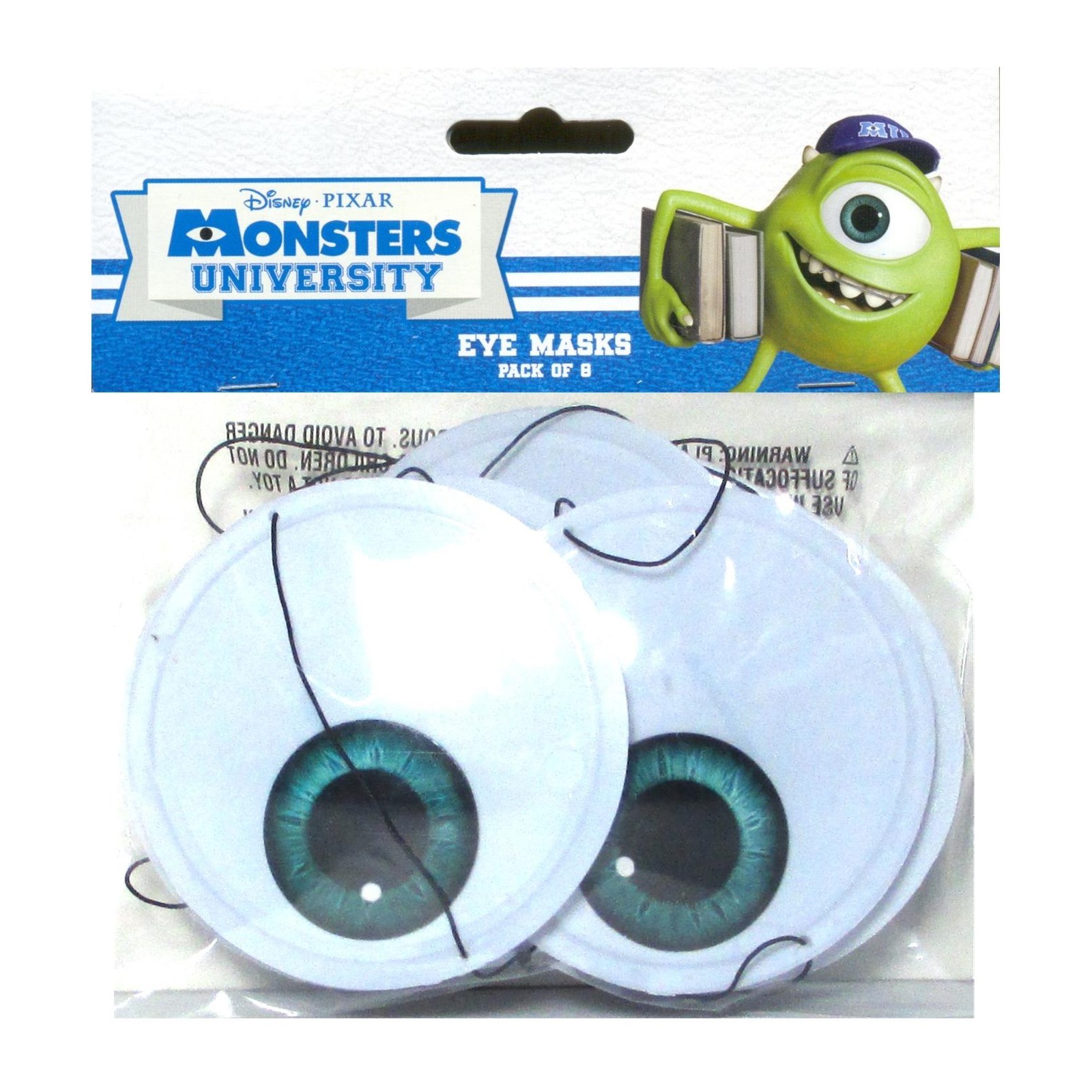 Monsters University Eye Masks (Pack of 8)