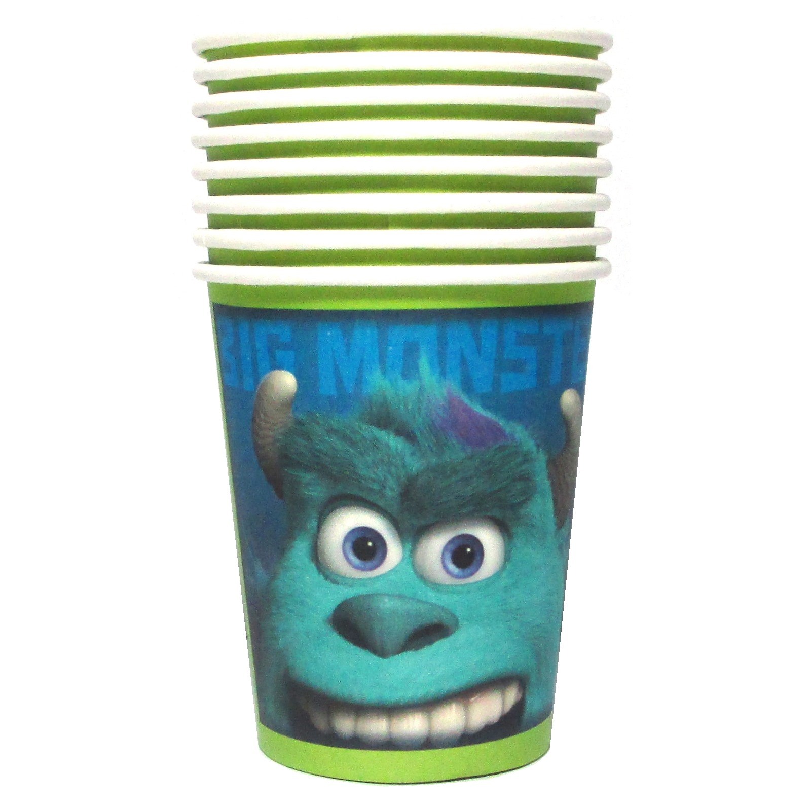 Monsters University Paper Cups (Pack of 8)
