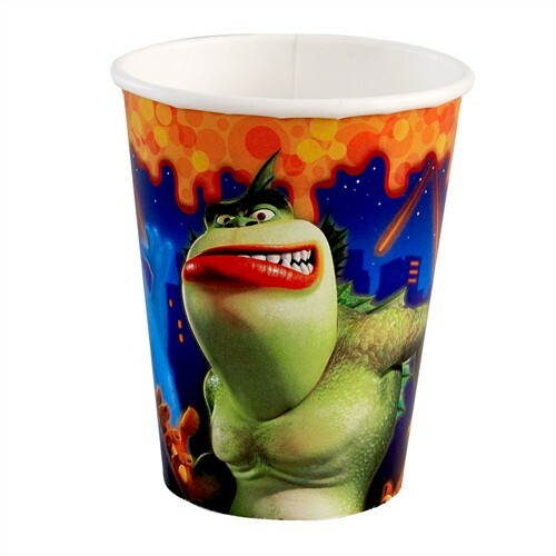 Monsters vs Aliens Paper Cups (Pack of 8)