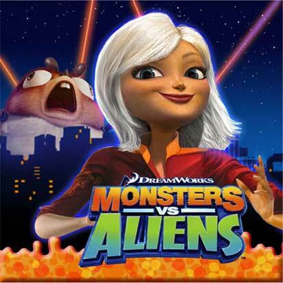 Monsters vs Aliens Small Napkins / Serviettes (Pack of 16)