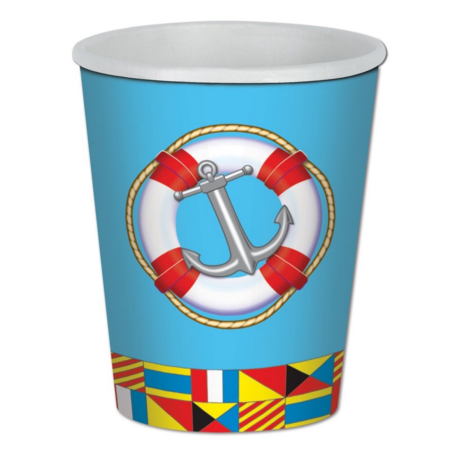 Nautical Paper Cups (Pack of 8)