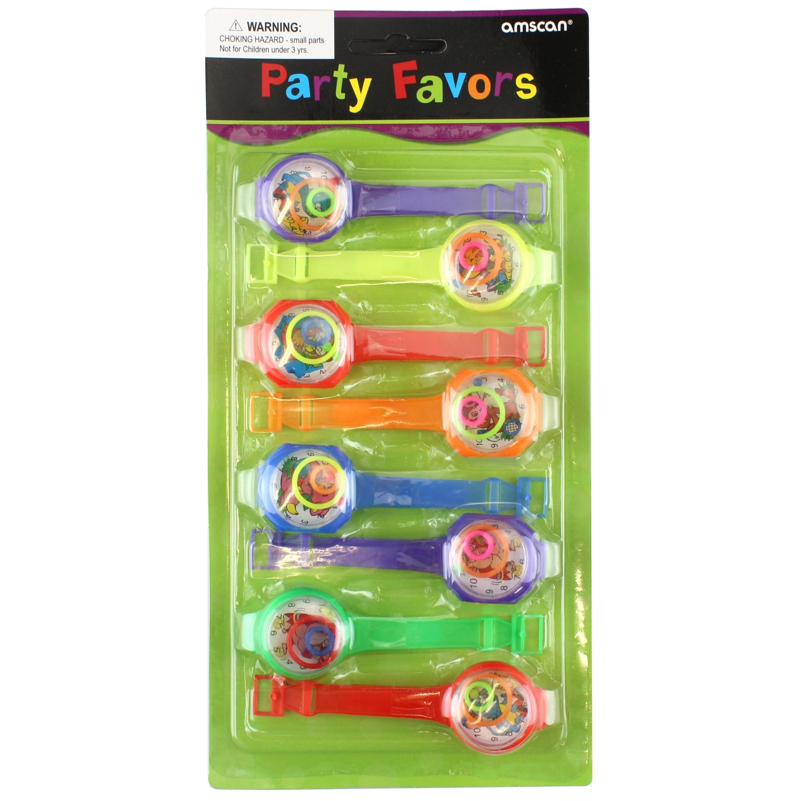 Plastic Maze Game Watches (Pack of 8)