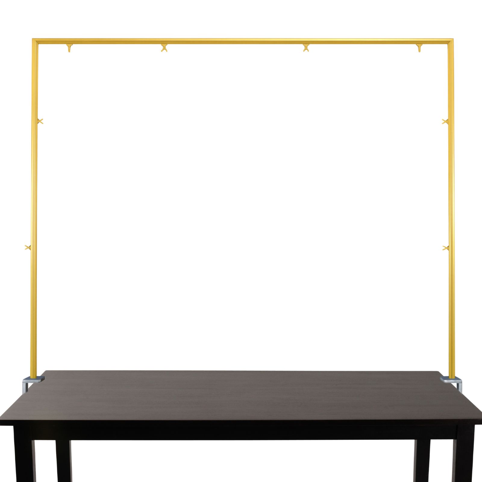 Adjustable Gold Metal Table Arch Frame