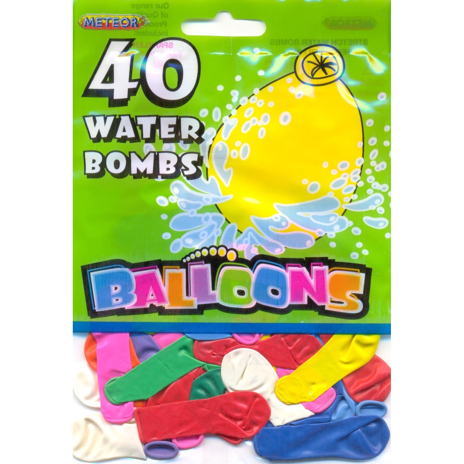 Water Bomb Balloons (Pack of 40)