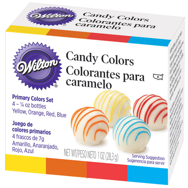 Wilton Primary 4 Candy Colour Set