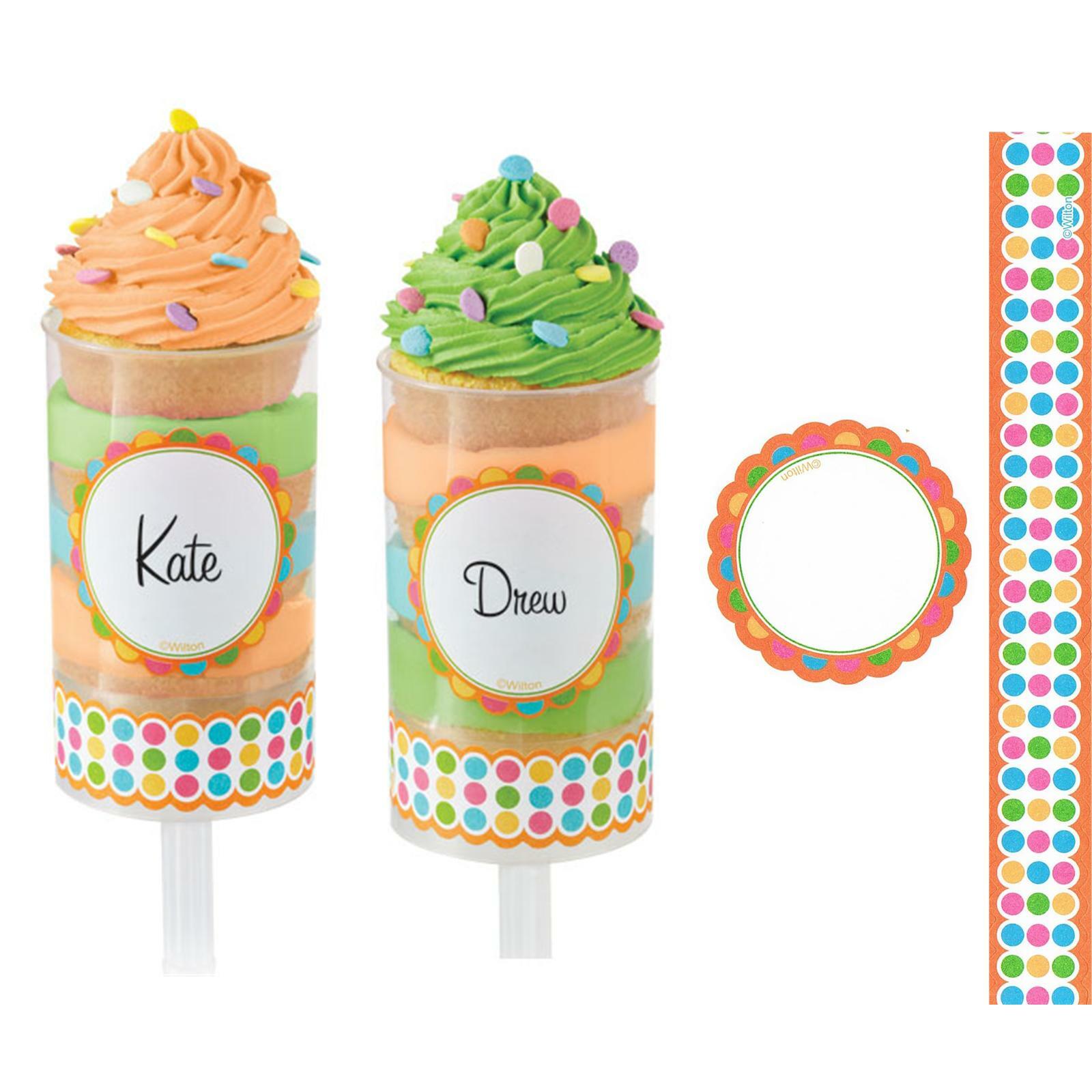 Push Pop Multi Colour Labels (Pack of 24)