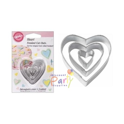 Wilton Heart Fondant Cut-Outs