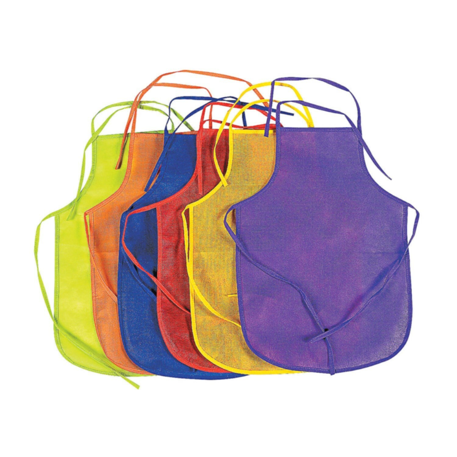 Children's Bright Aprons (Pack of 12)