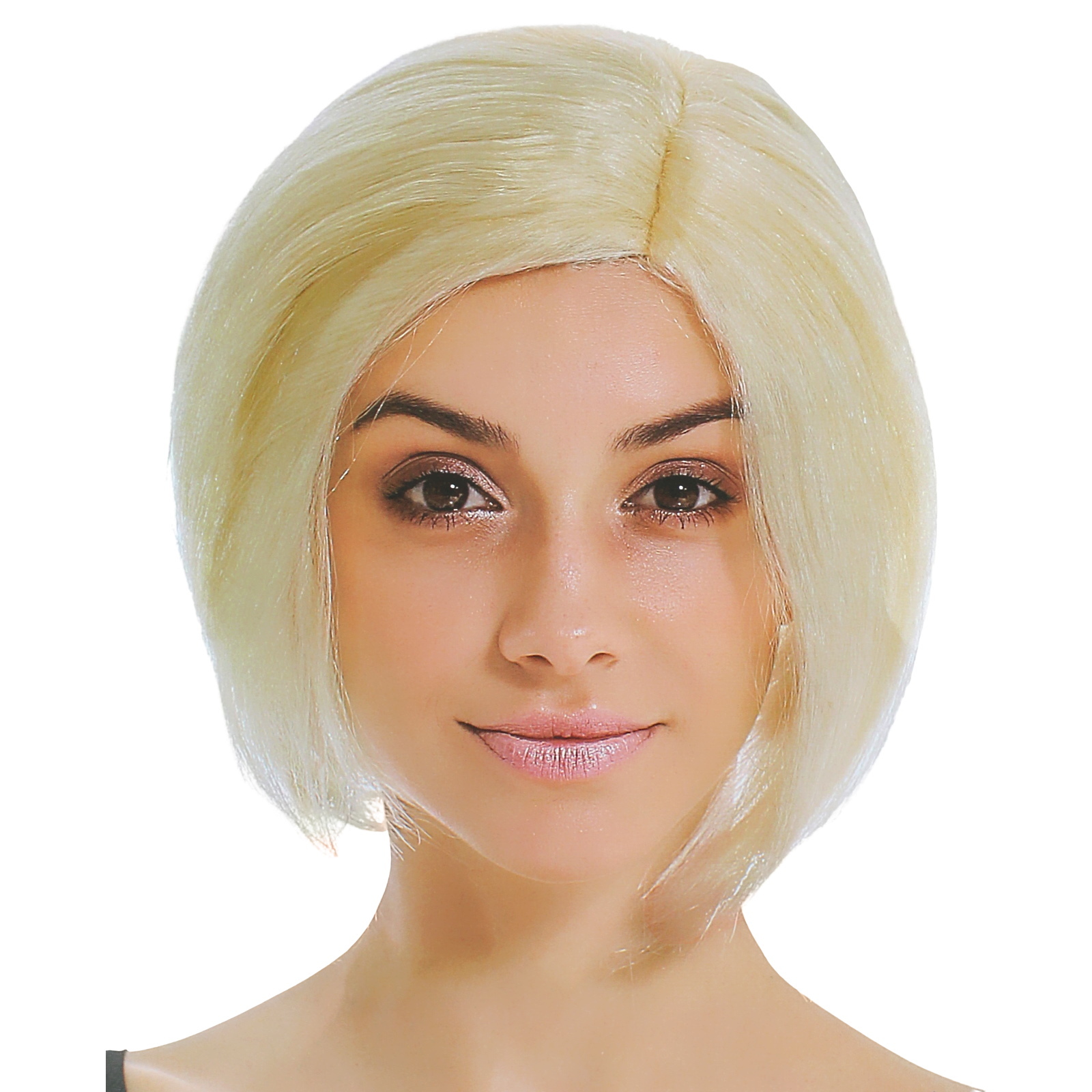 Adult Short Blonde Bob Wig