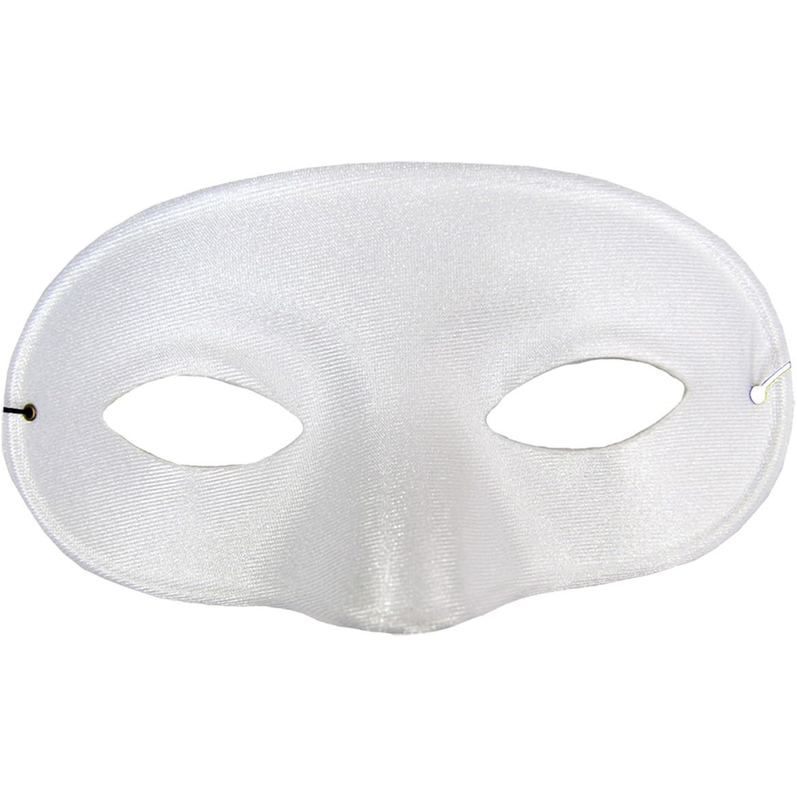 White Half Adult Mask