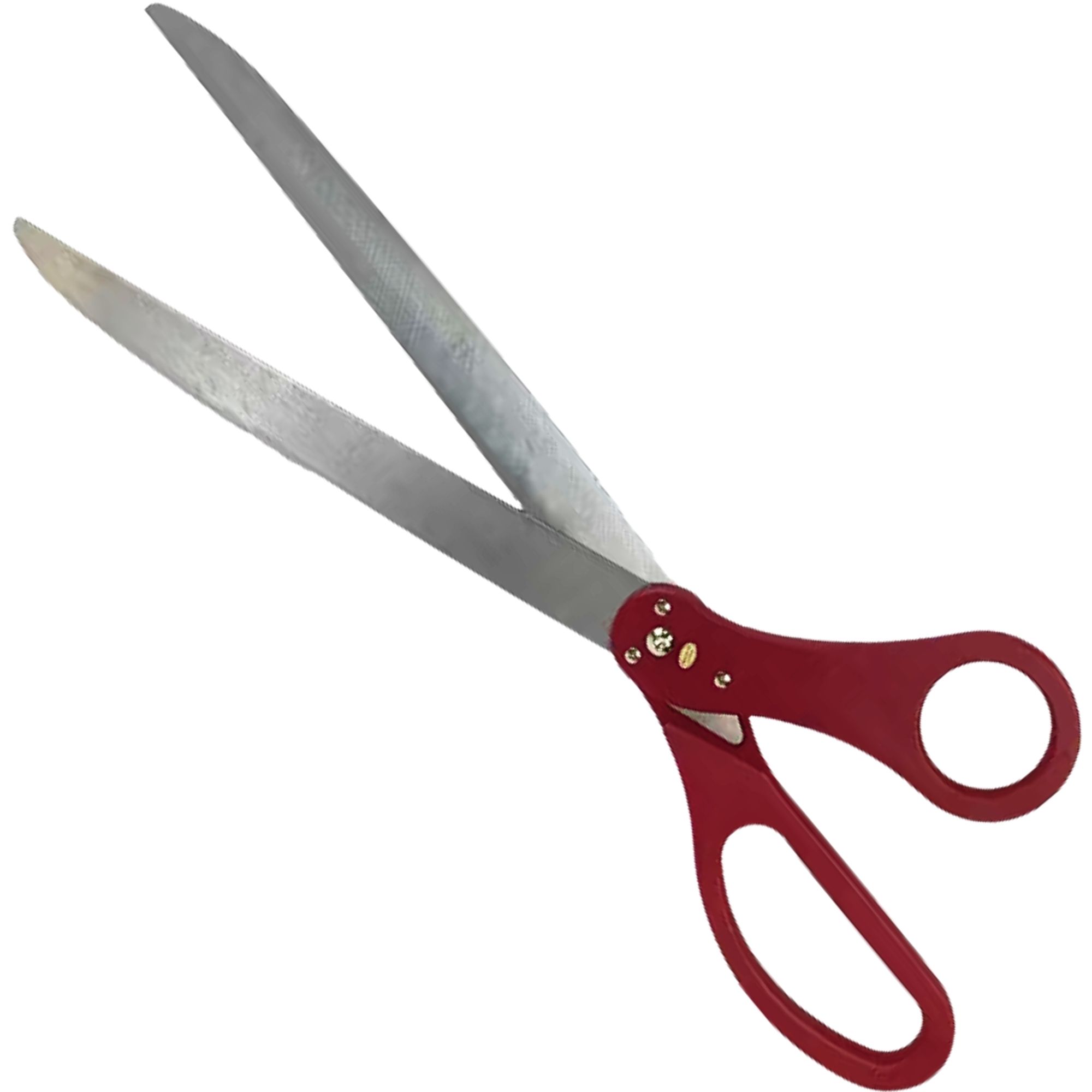 Giant Metal Ribbon Cutting Ceremony Scissors 65cm - Discount Party Supplies