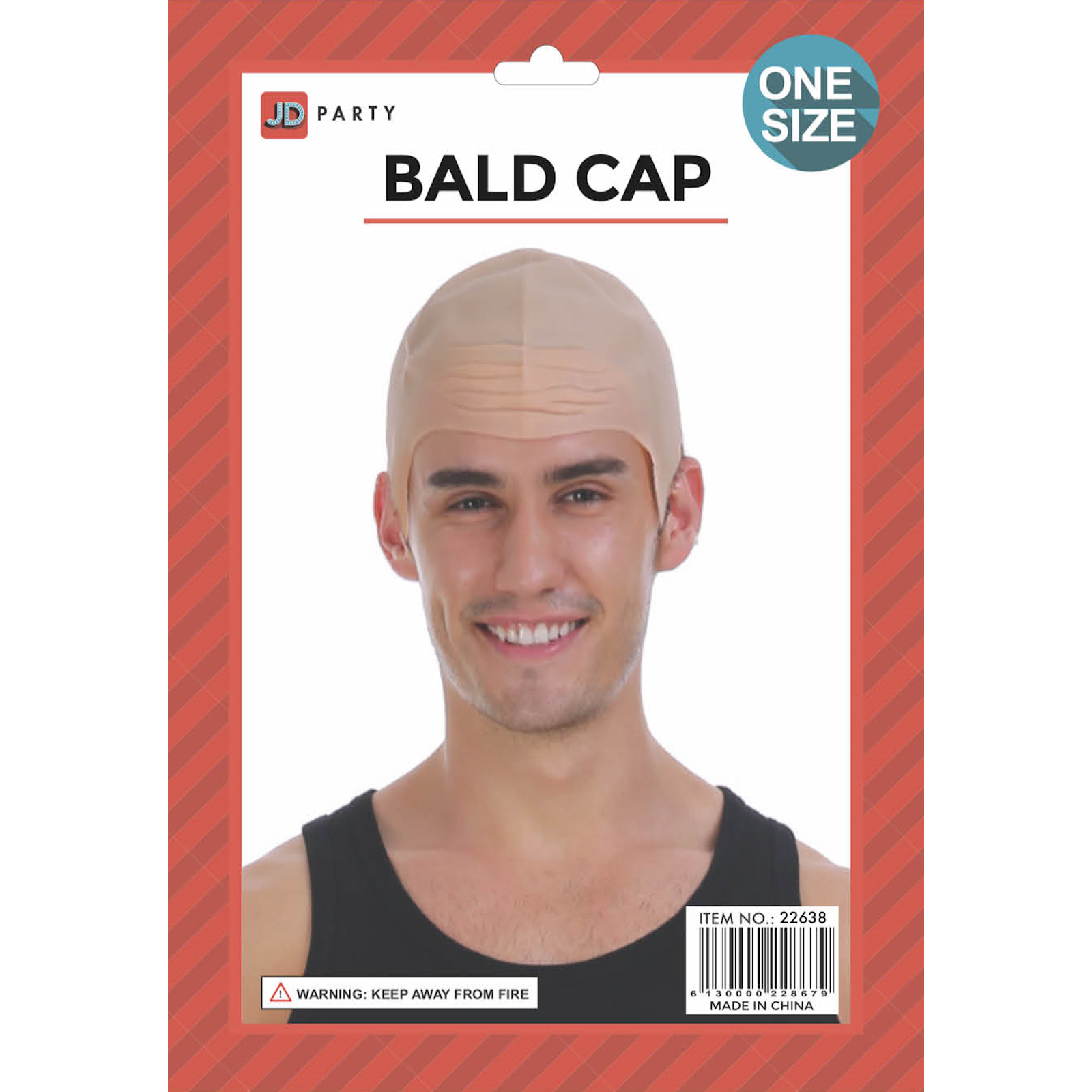 Rubber Bald Cap Costume Accessory Discount Party Supplies Discount
