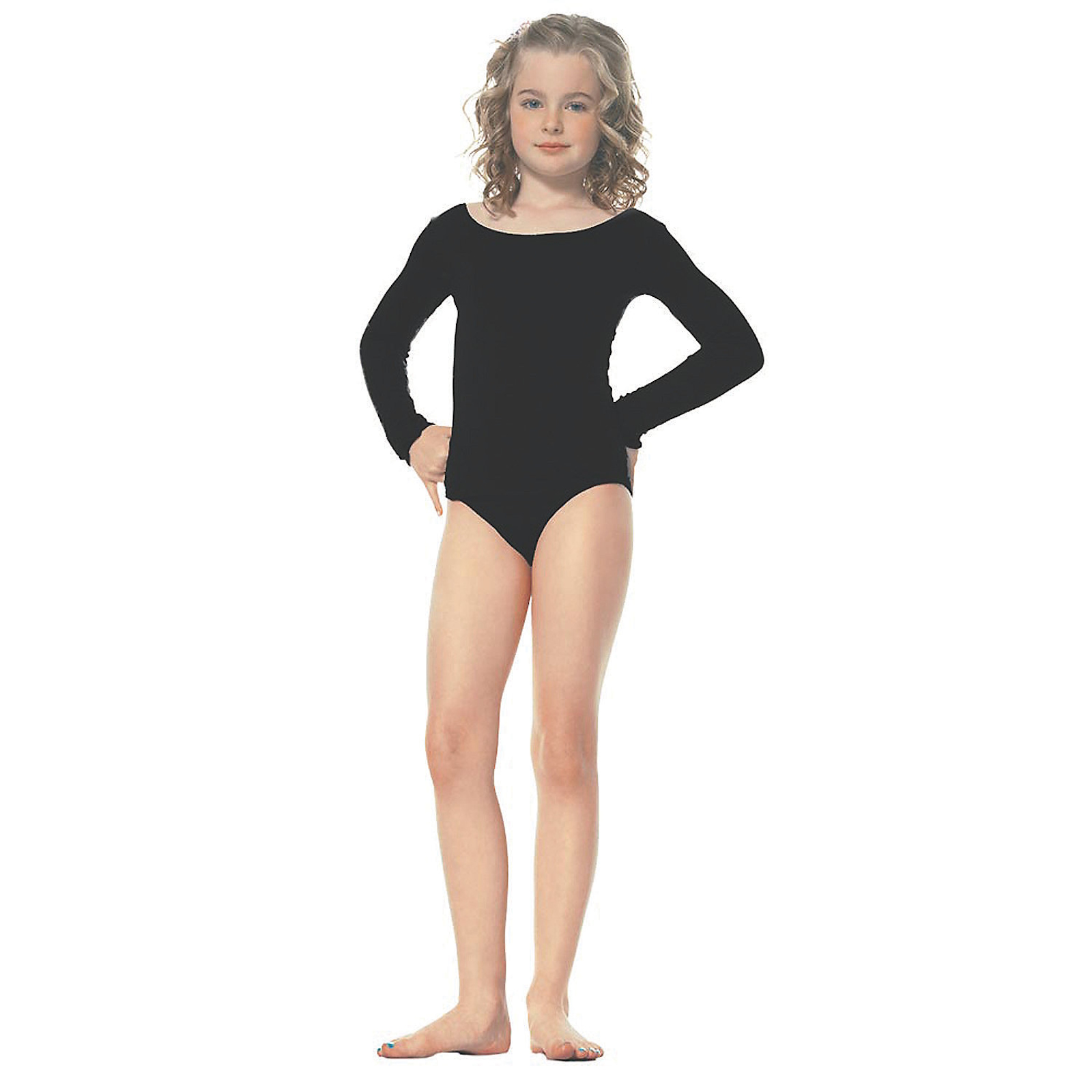 Black Bodysuit Child Costume 11-13