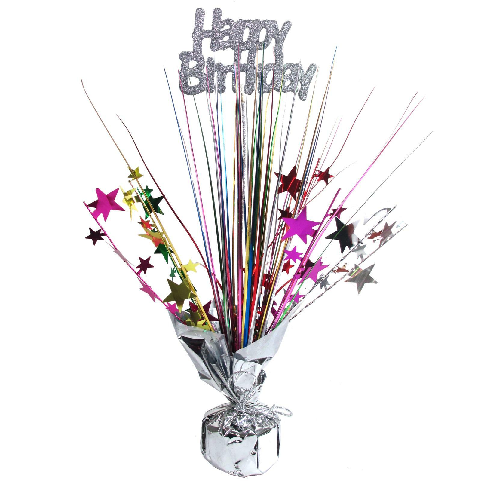 Happy Birthday Table Centrepiece