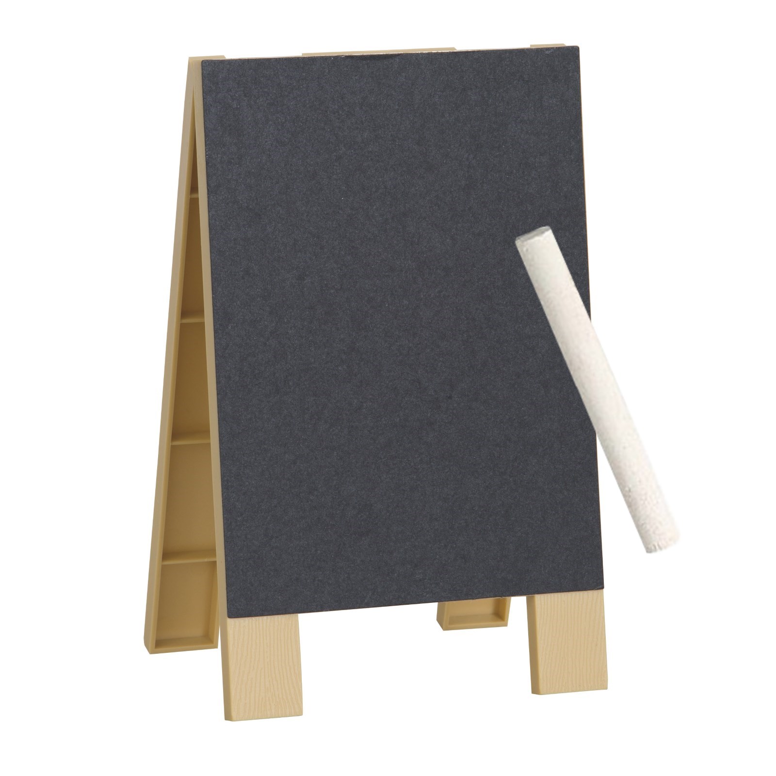 Plastic Chalkboard Easel with Chalk