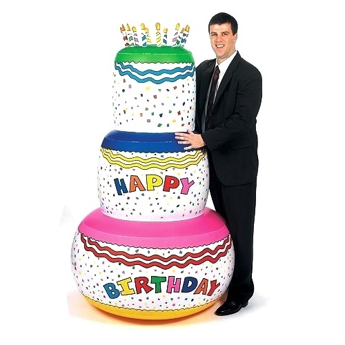 Inflatable Birthday Cake 180cm