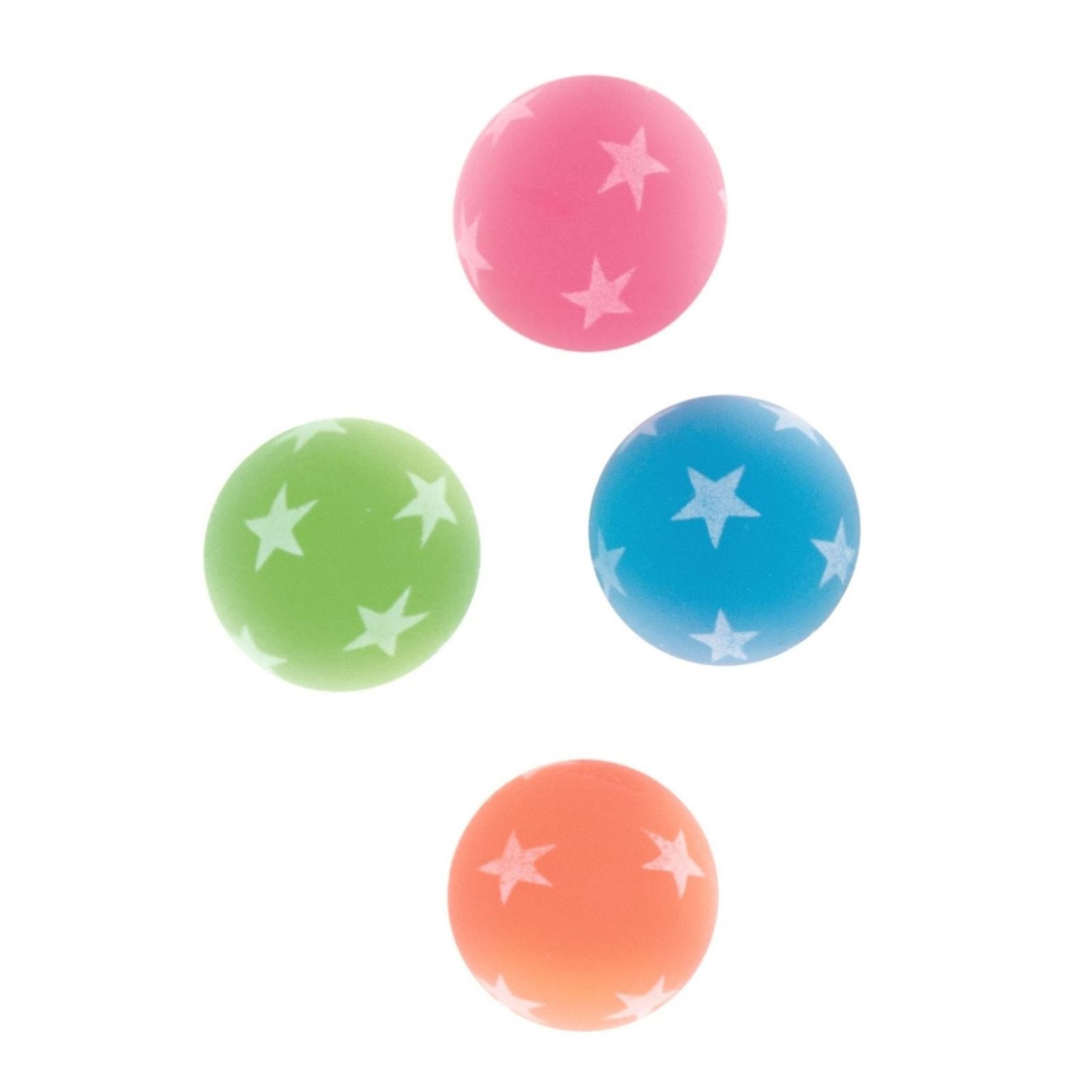 Glow In The Dark Bounce Balls (Pack of 8)