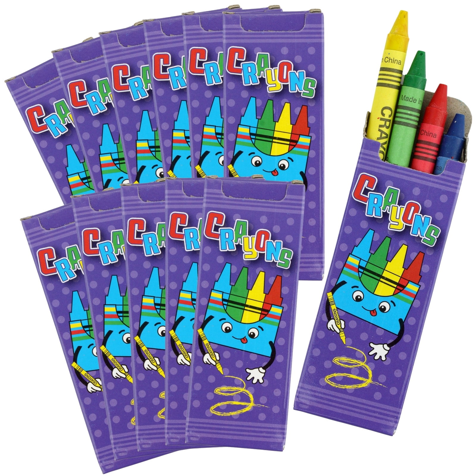 Kids Mini Crayons (Pack of 12)