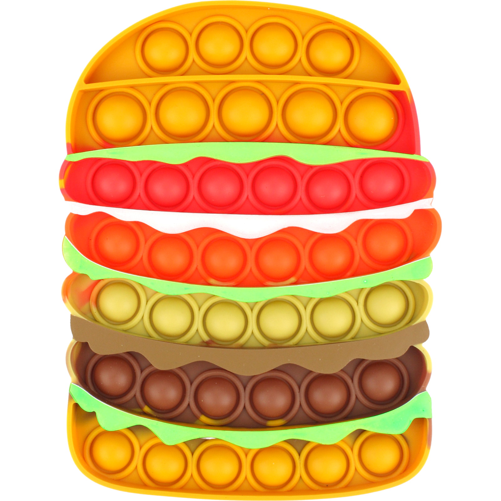 Hamburger Pop It Fidget Toy
