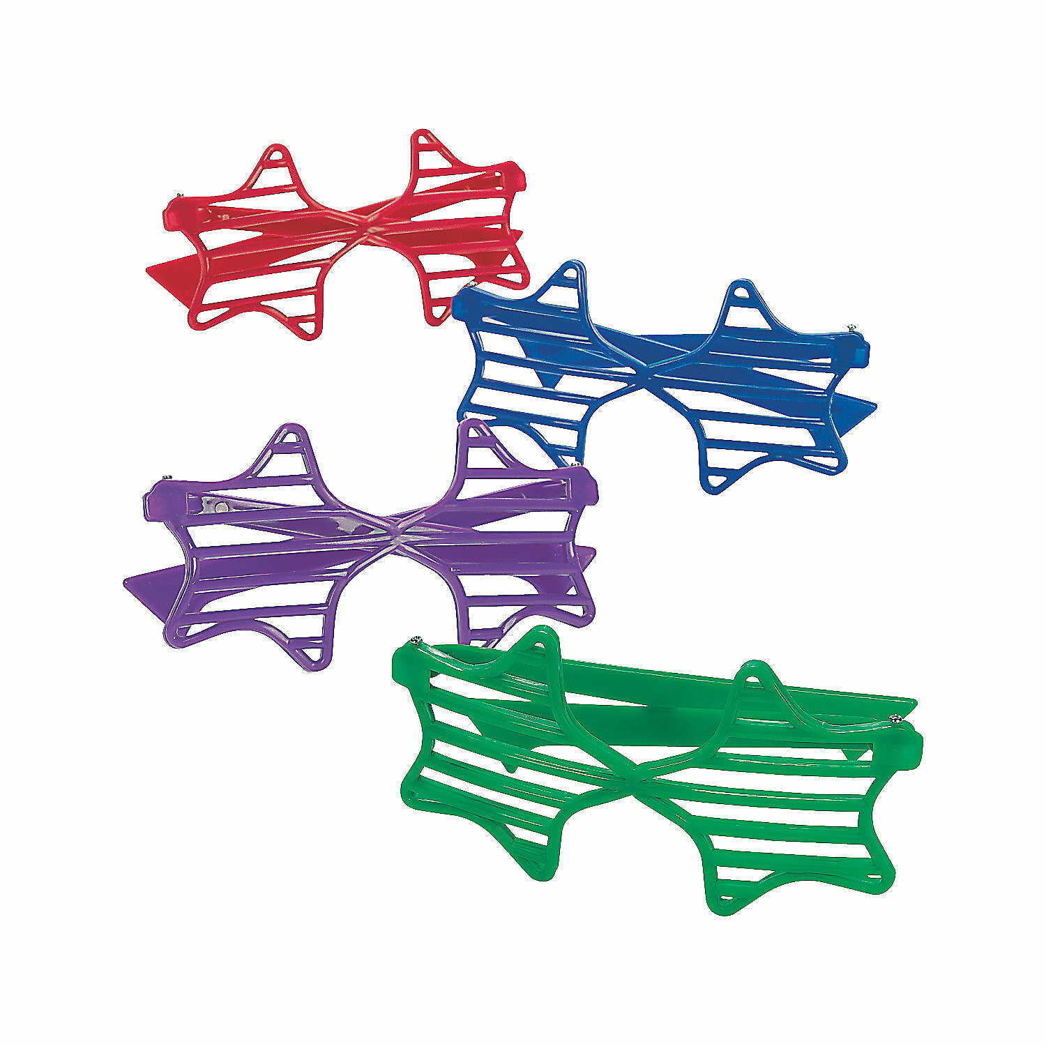 Shutter Shade Star Glasses (Pack of 6)