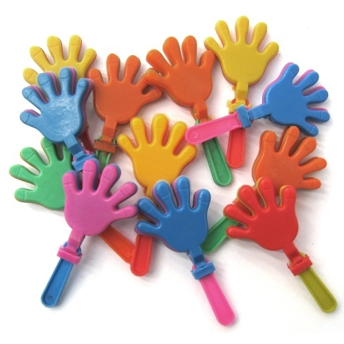 Mini Hand Clappers (Pack of 12)