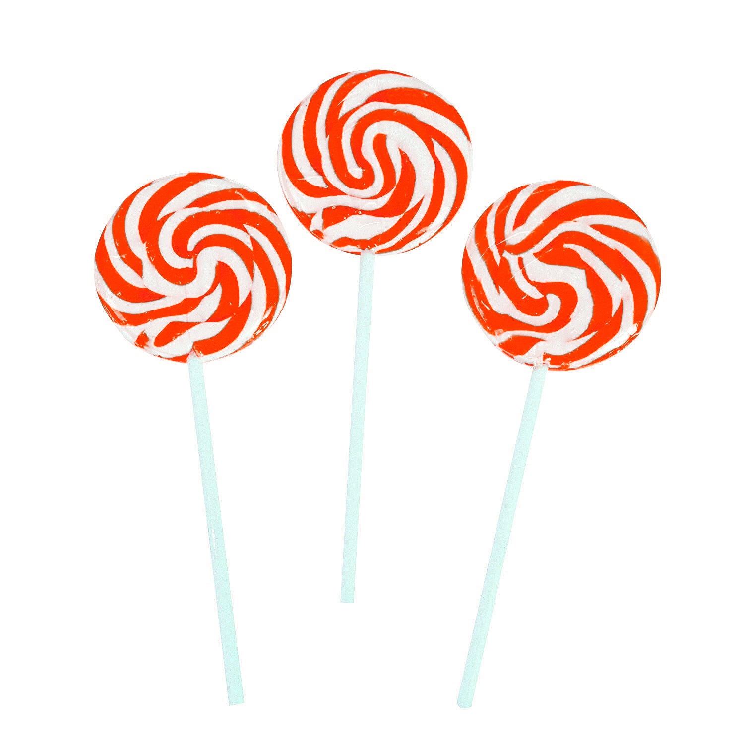 Red Swirl Lollipops (Pack of 12)