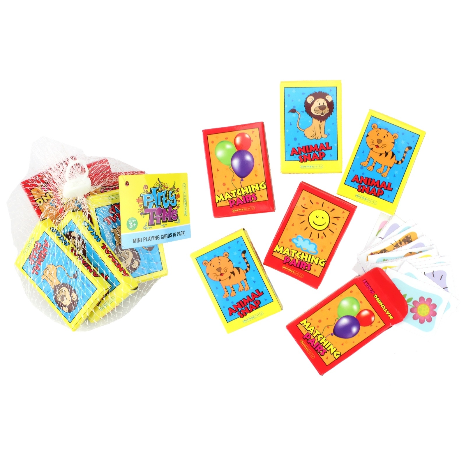 Mini Boxed Memory Card Games (Pack of 6)