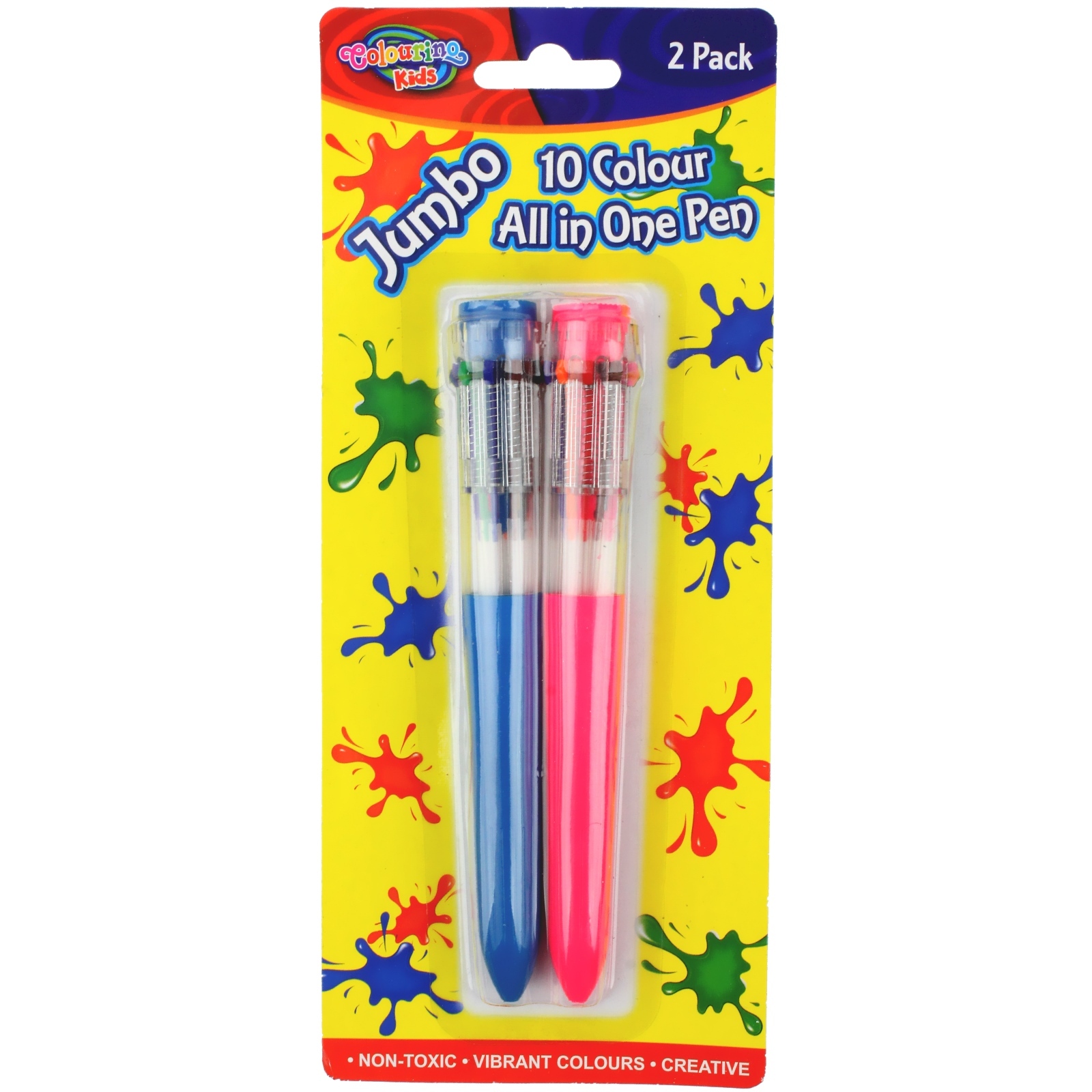 Jumbo 10 in 1 Pens (Pack of 2)