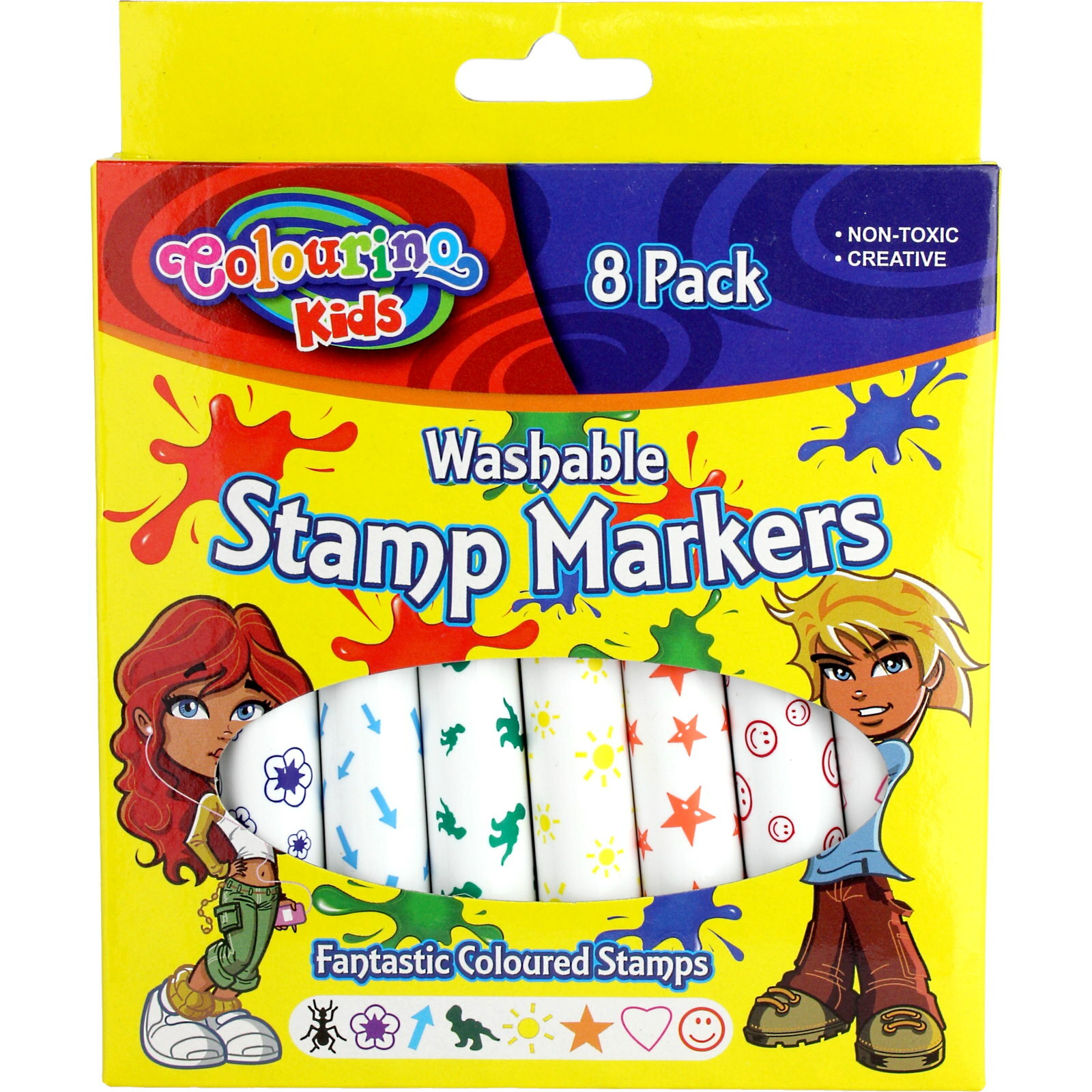 Washable Stamp Markers (Pack of 8)