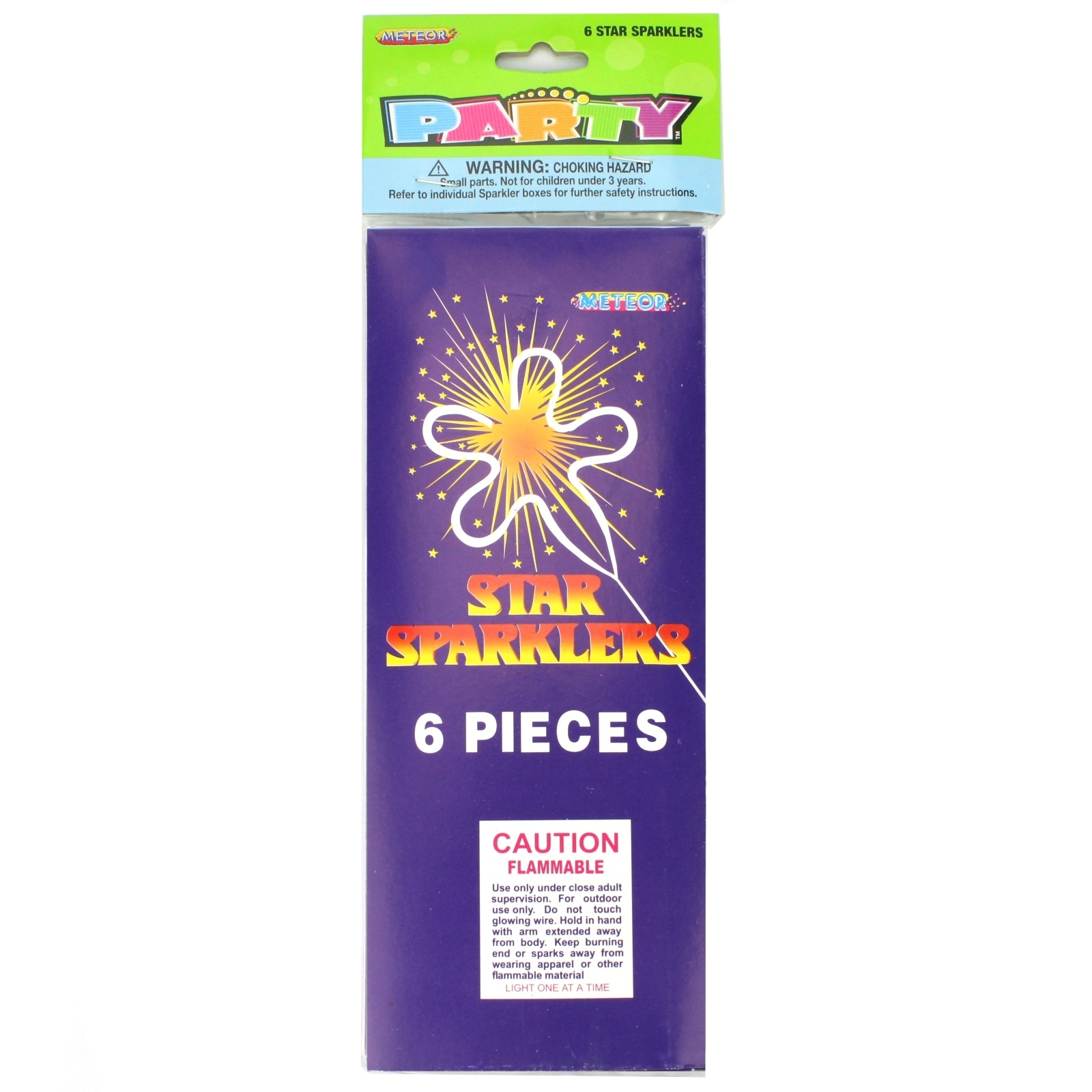 Star Sparklers (Pack of 6)