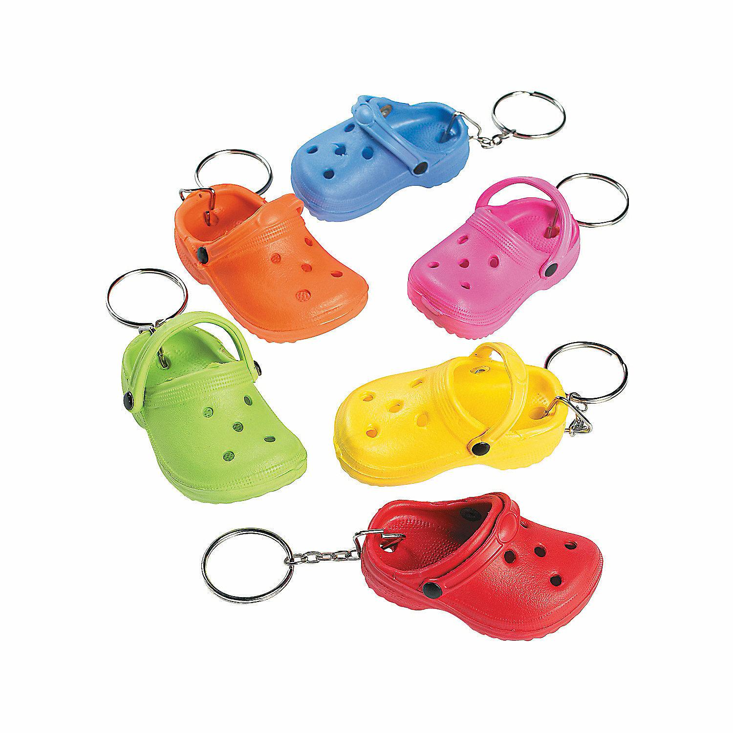 Clog Keyrings (Pack of 12)