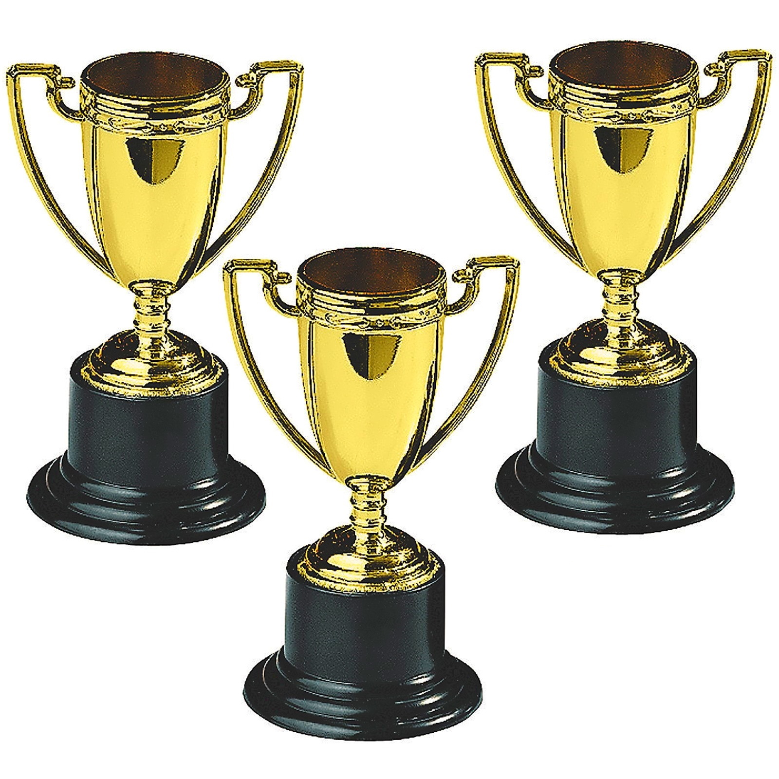 10cm Gold Trophies (Pack of 24)