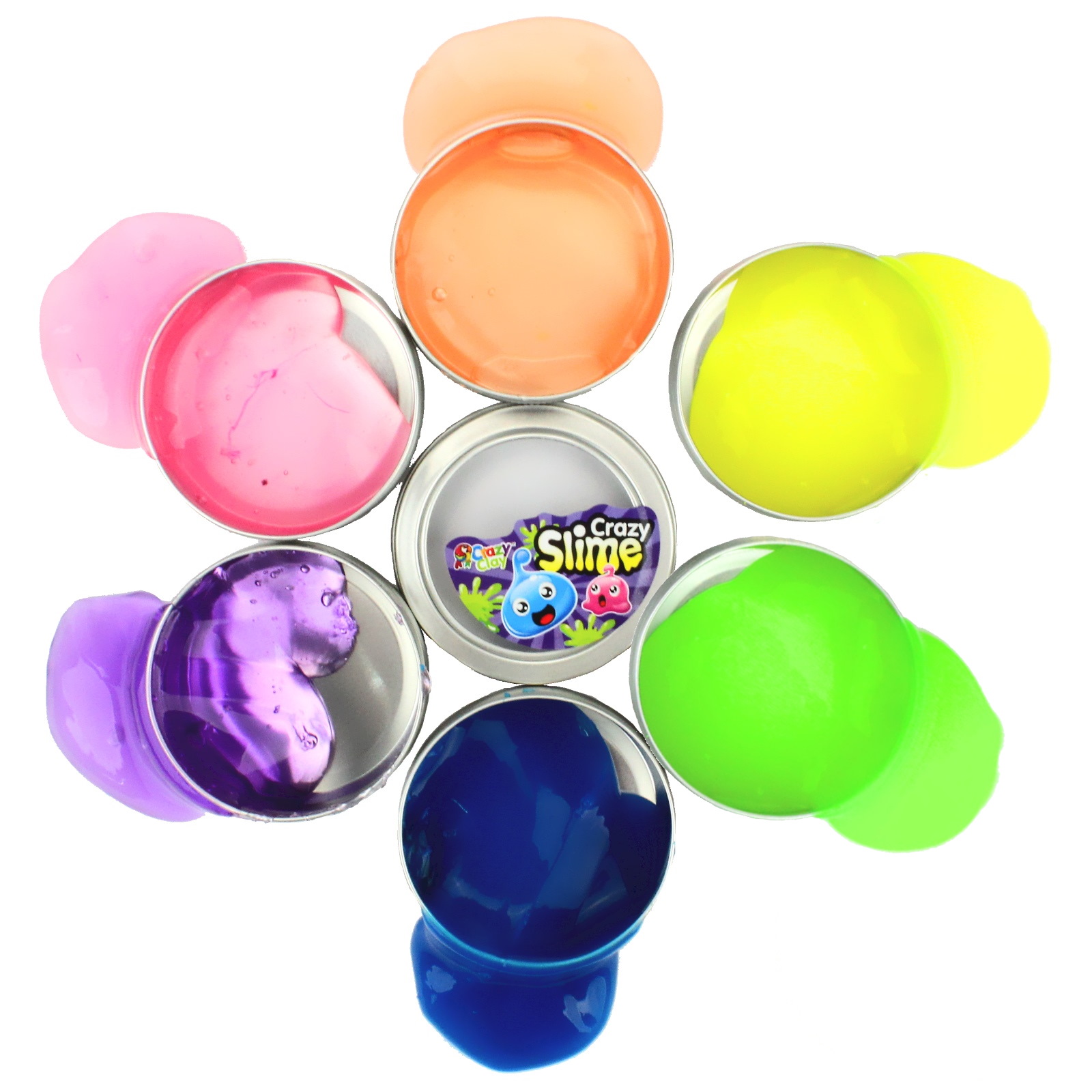 Crazy Coloured Slime (1 Tin)