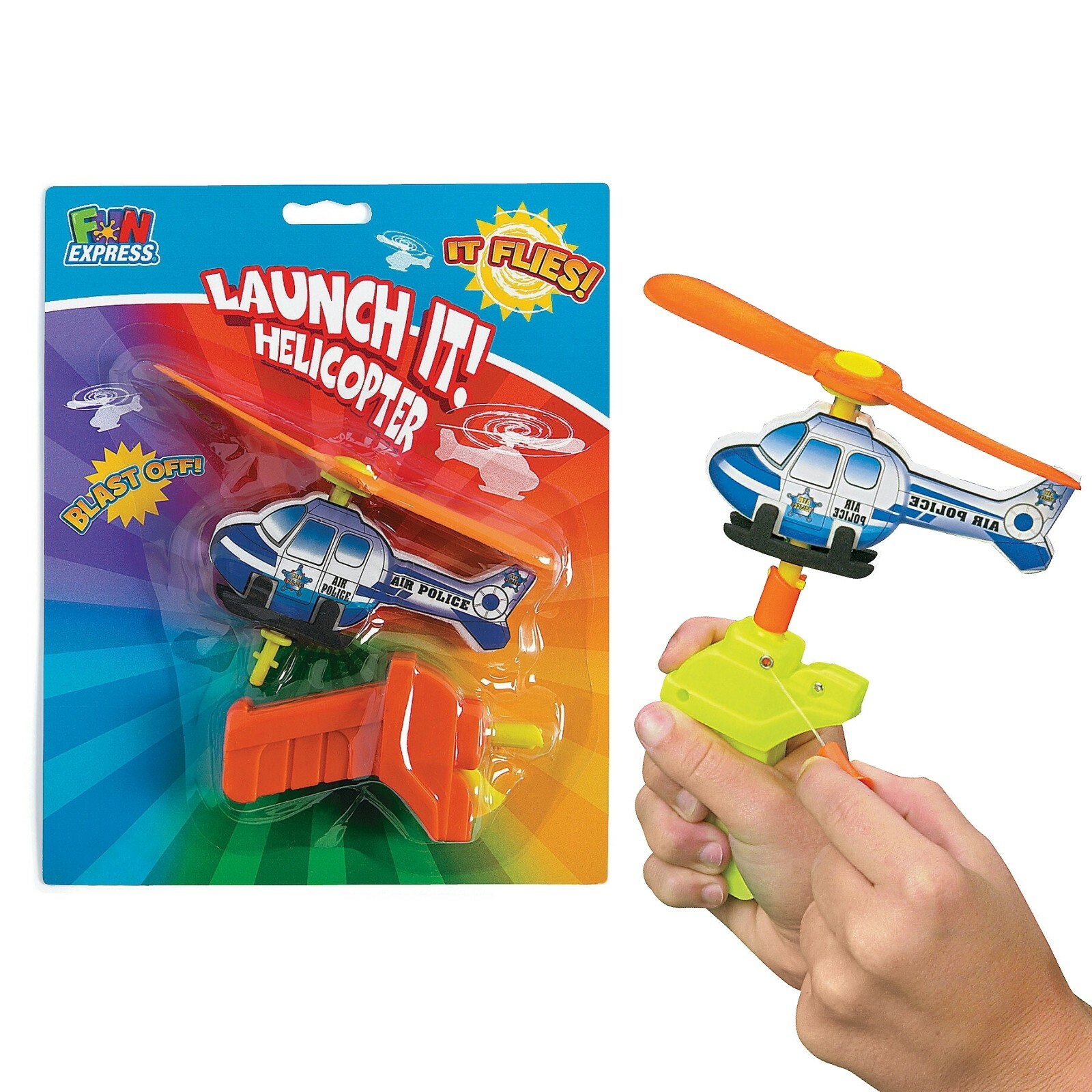 Plastic Flying Helicopter Laucher