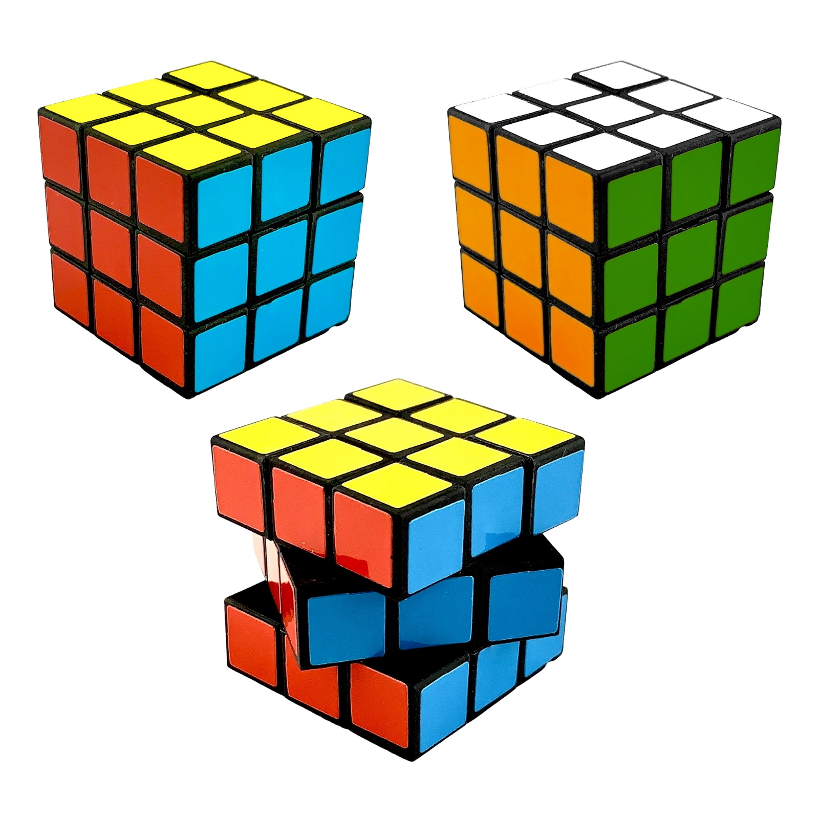 Mini Puzzle Cubes (Pack of 3)