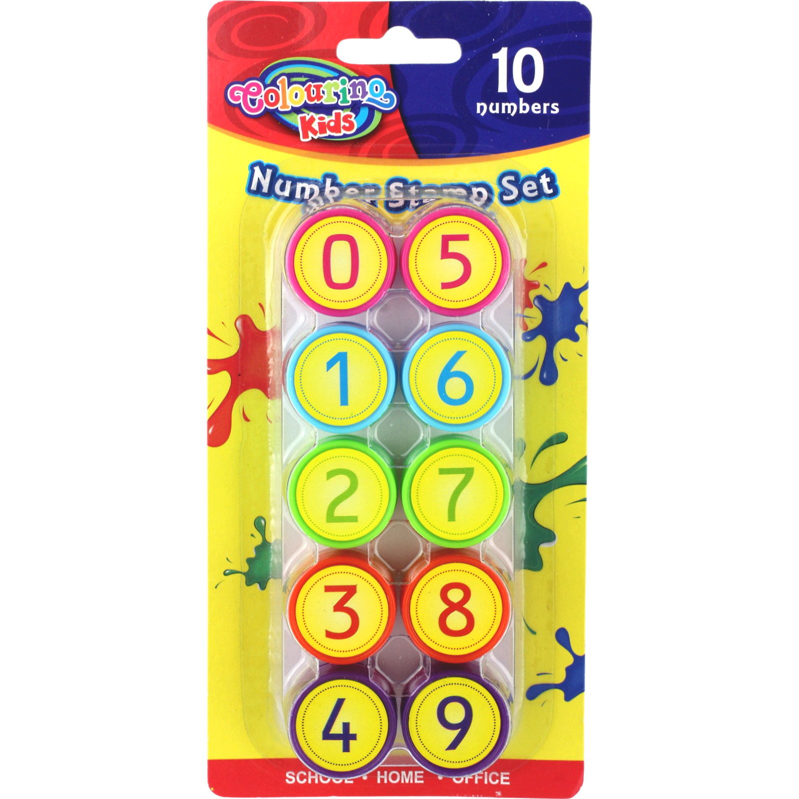 Numbers Stamp Set (Pack of 10)