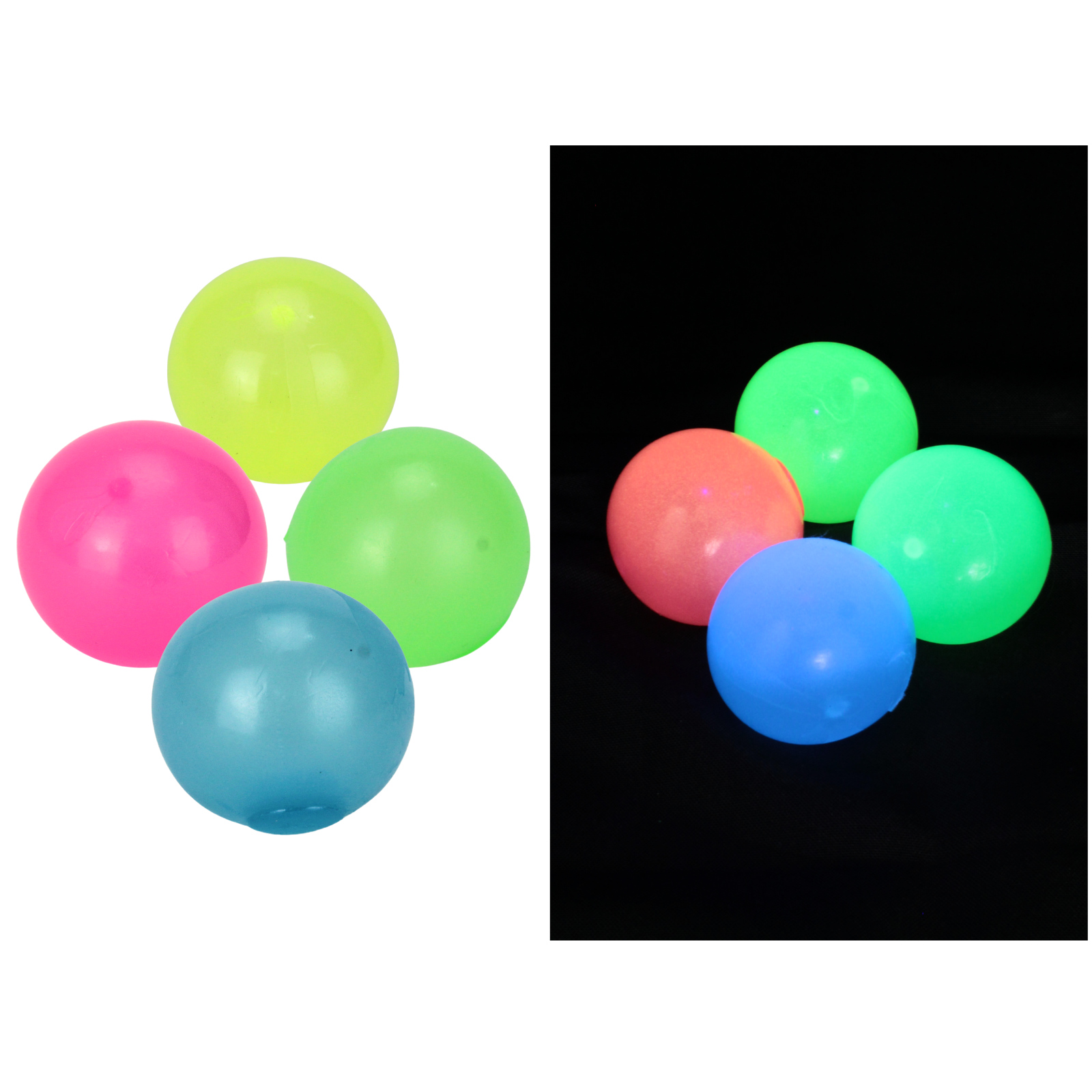 Glow In The Dark Squishy Slime Ball (One Only)  