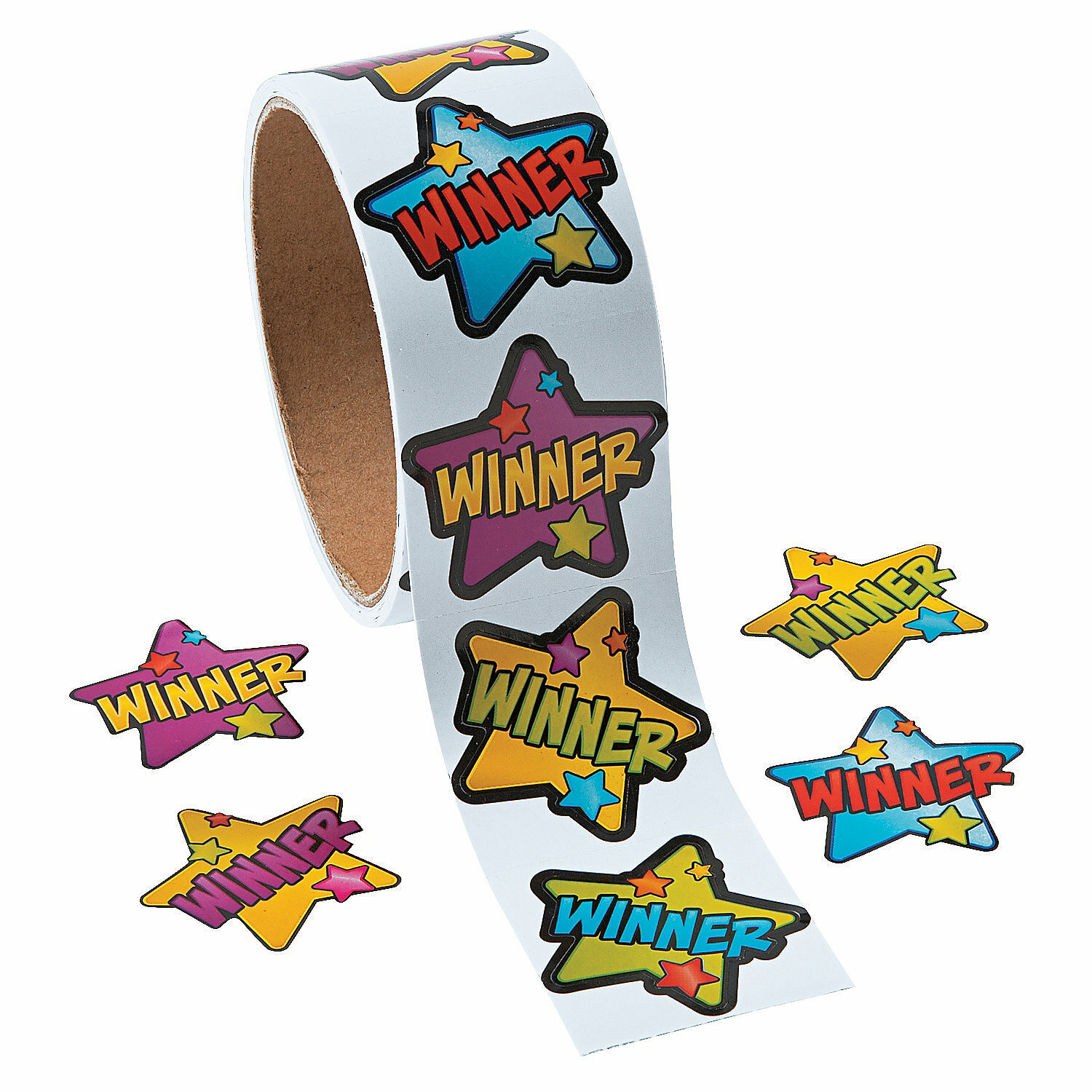 Winner Stickers (Roll of 100)