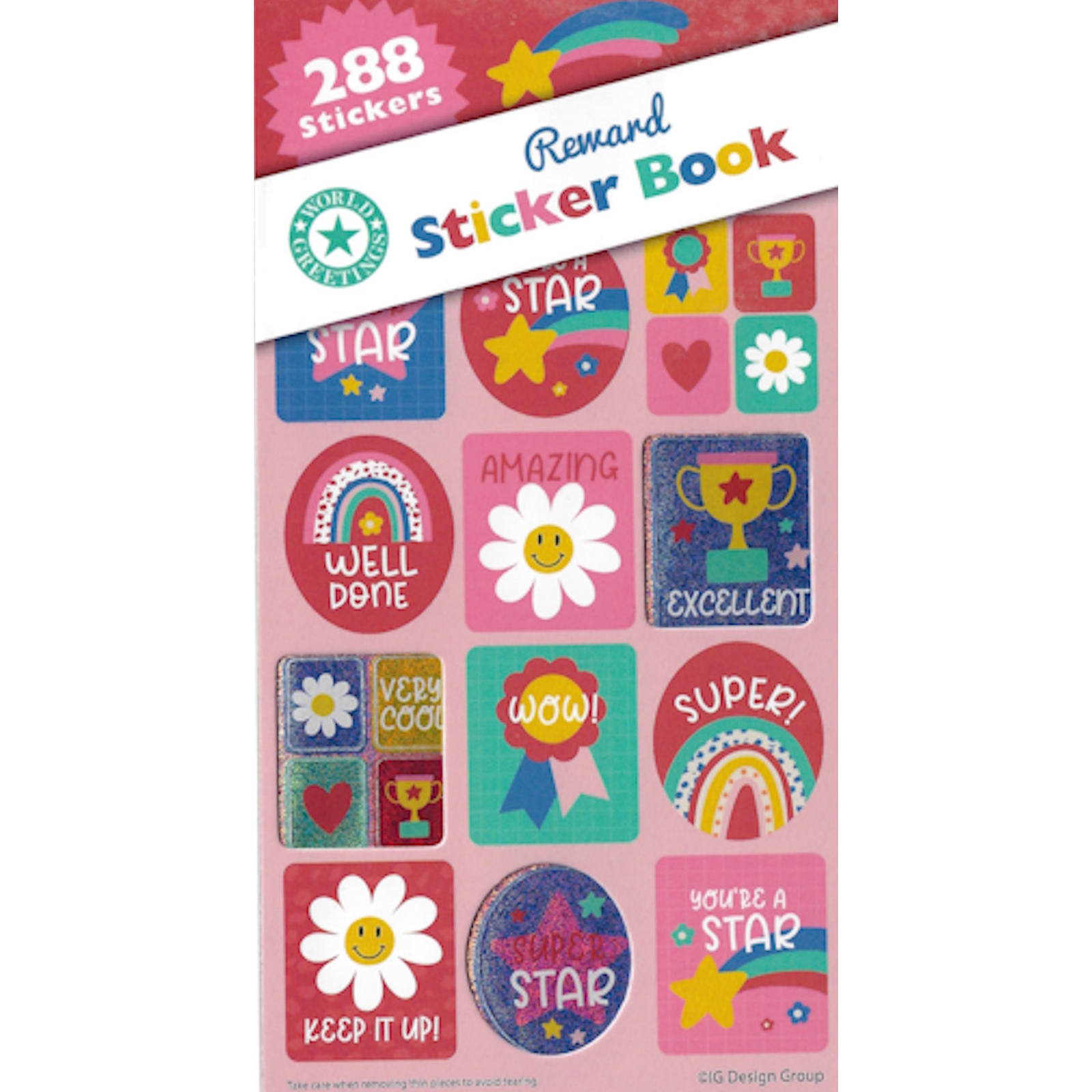 Reward Sticker Book (12 Sheets)