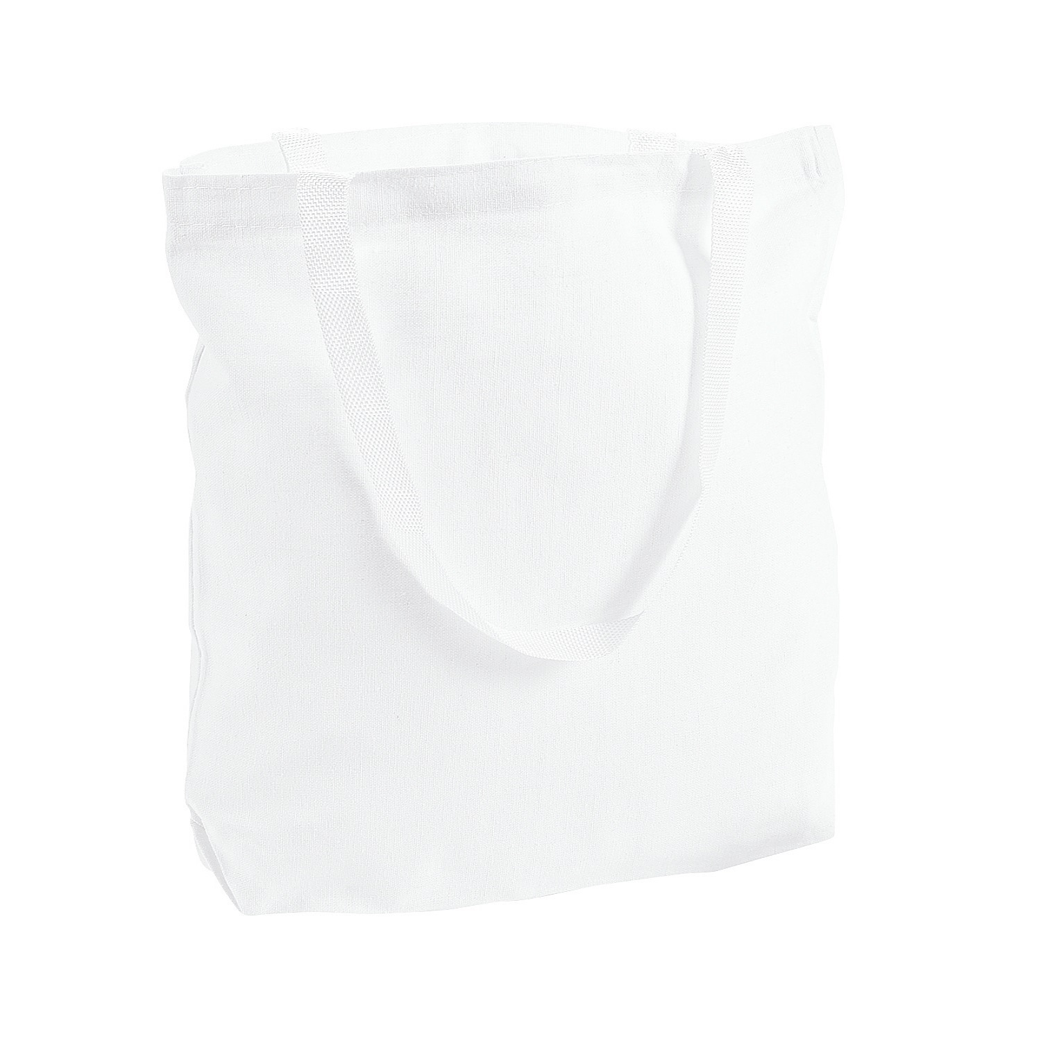 White Canvas Tote Bags (Pack of 12)