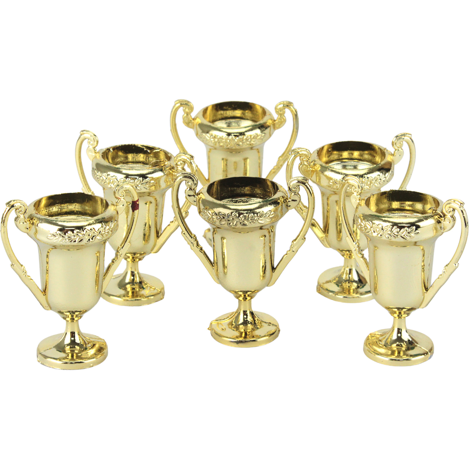 6cm Mini Gold Trophies (Pack of 28) 