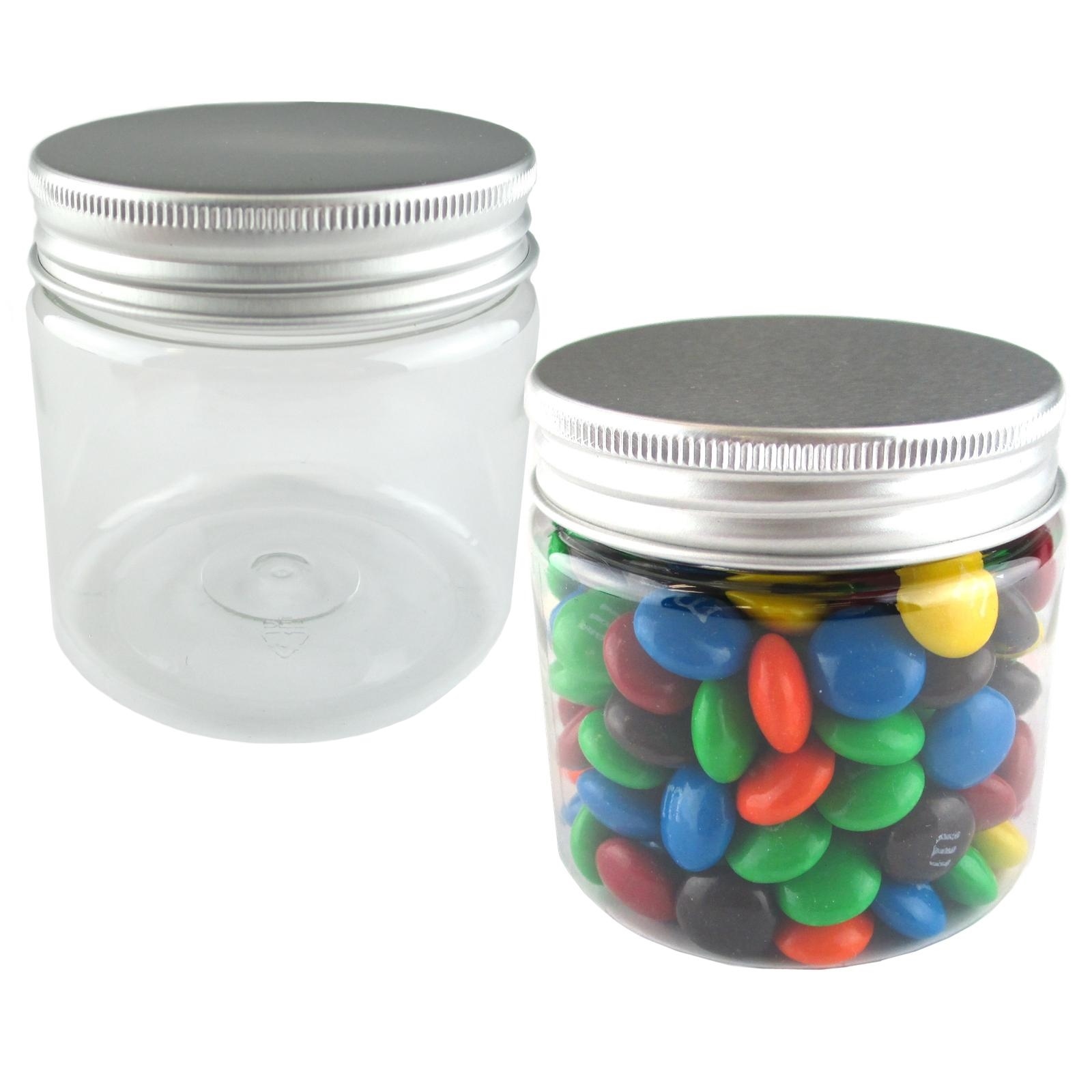 Plastic Screw Top Favour Jar (180ml)
