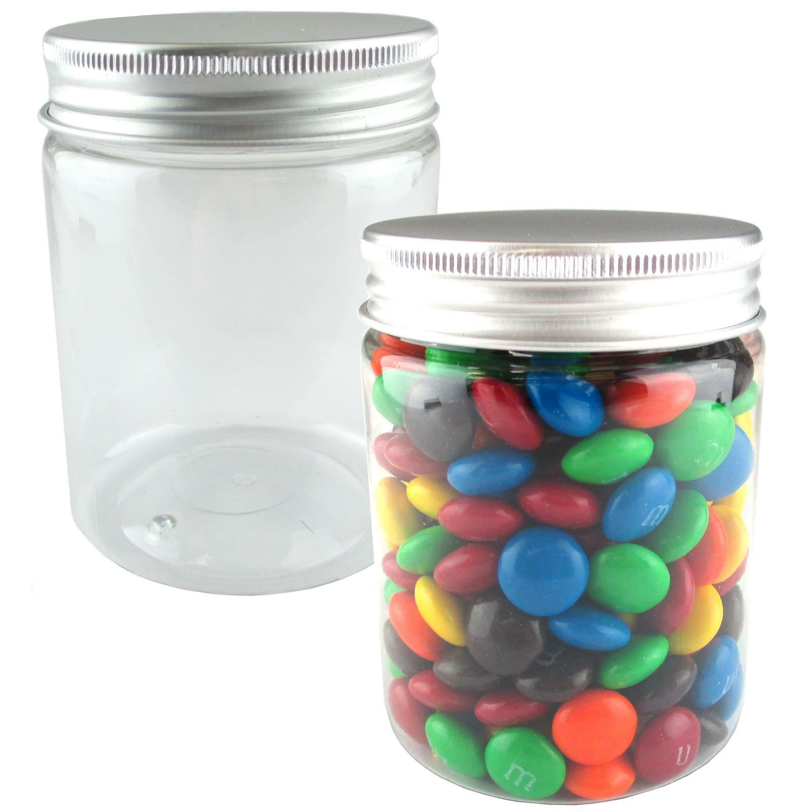 Plastic Screw Top Favour Jar (250ml)