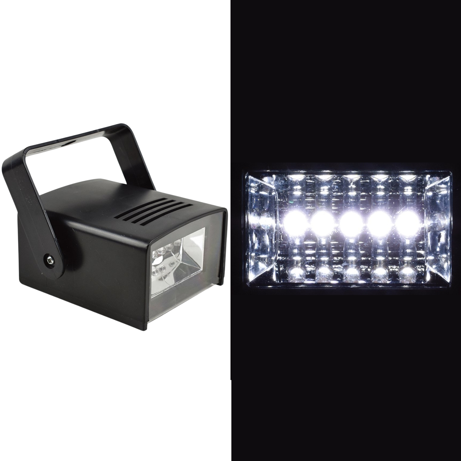 Cool White Battery Operated Strobe Light