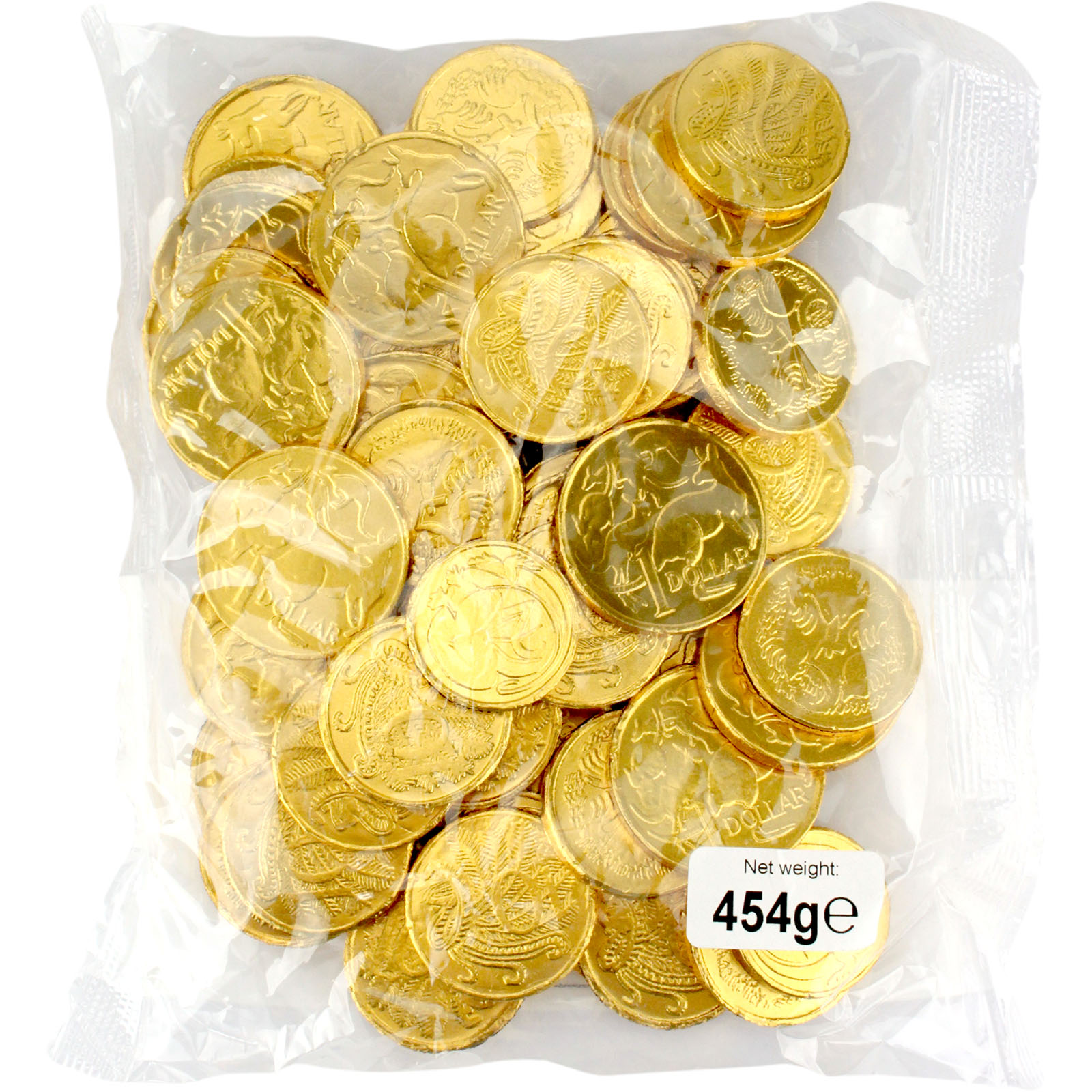 Doctor Plenty Belgian Milk Chocolate Gold Coins – 100-Pack, 1.5in Gourmet Coins, Perfect For Parties
