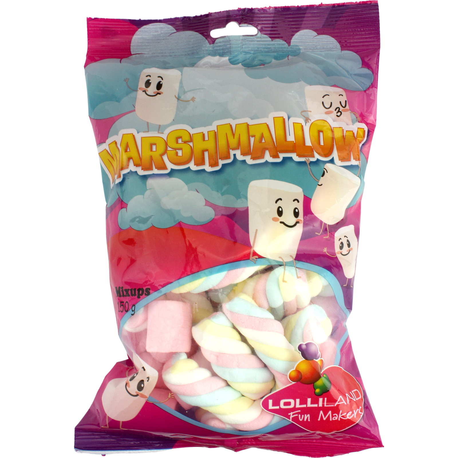 Assorted Pastel Marshmallows (150g Pack)